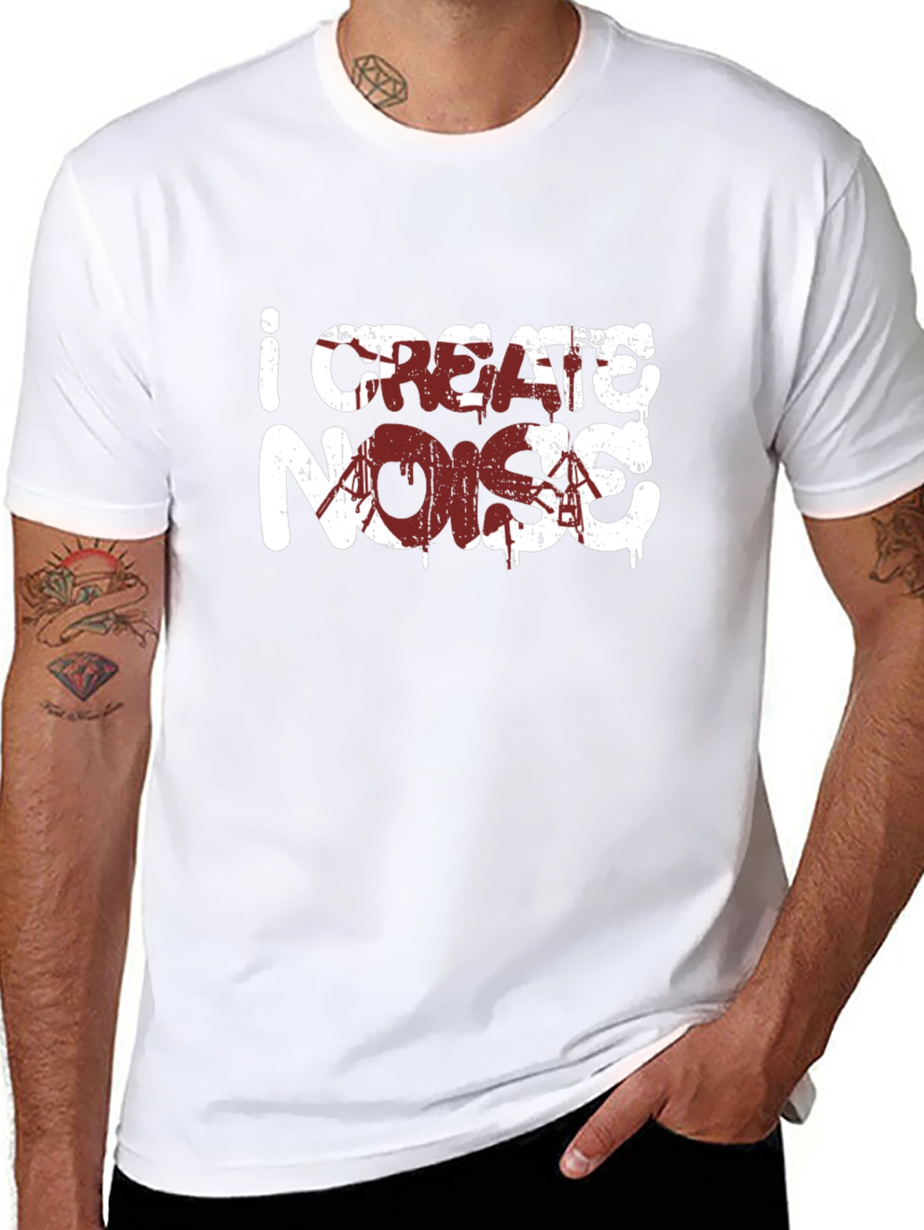 I Create Noise Graphic T-Shirt