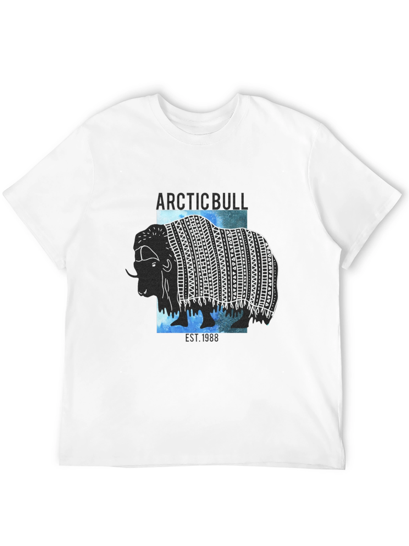 Arctic Bull Graphic Tee - Unique Design Casual Style