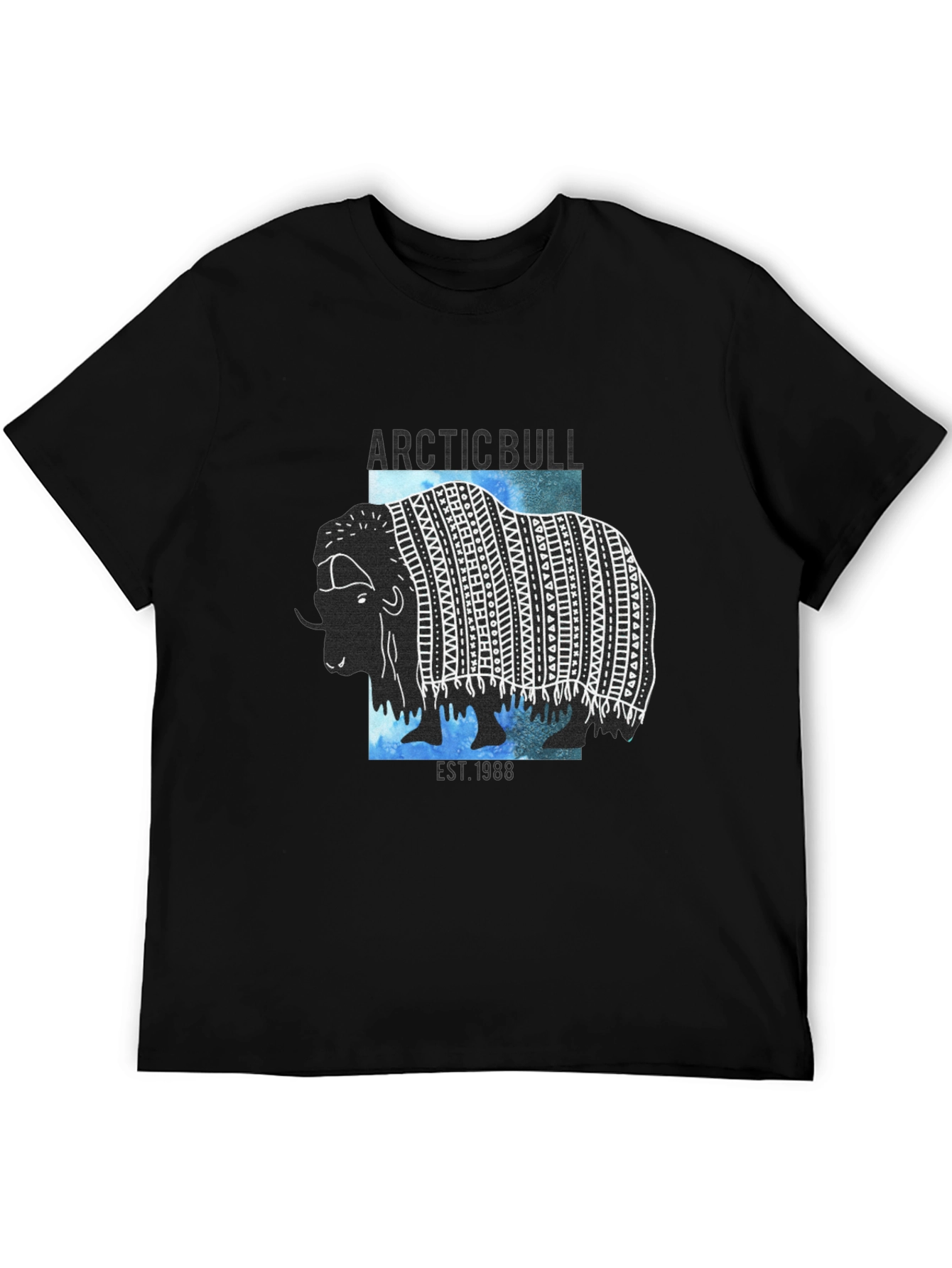 Arctic Bull Graphic Tee - Unique Design Casual Style