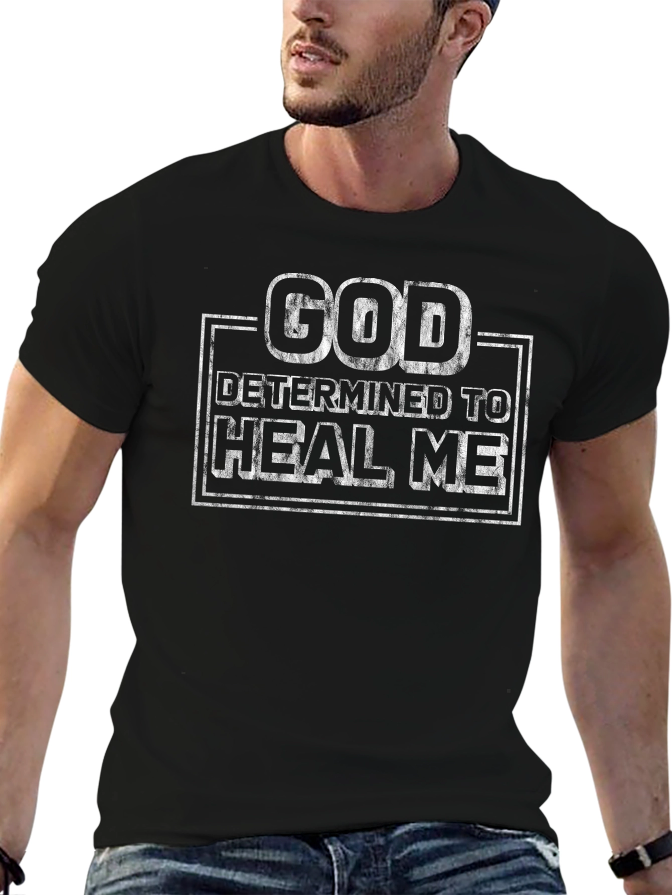 God Determined To Heal Me Graphic T-Shirt