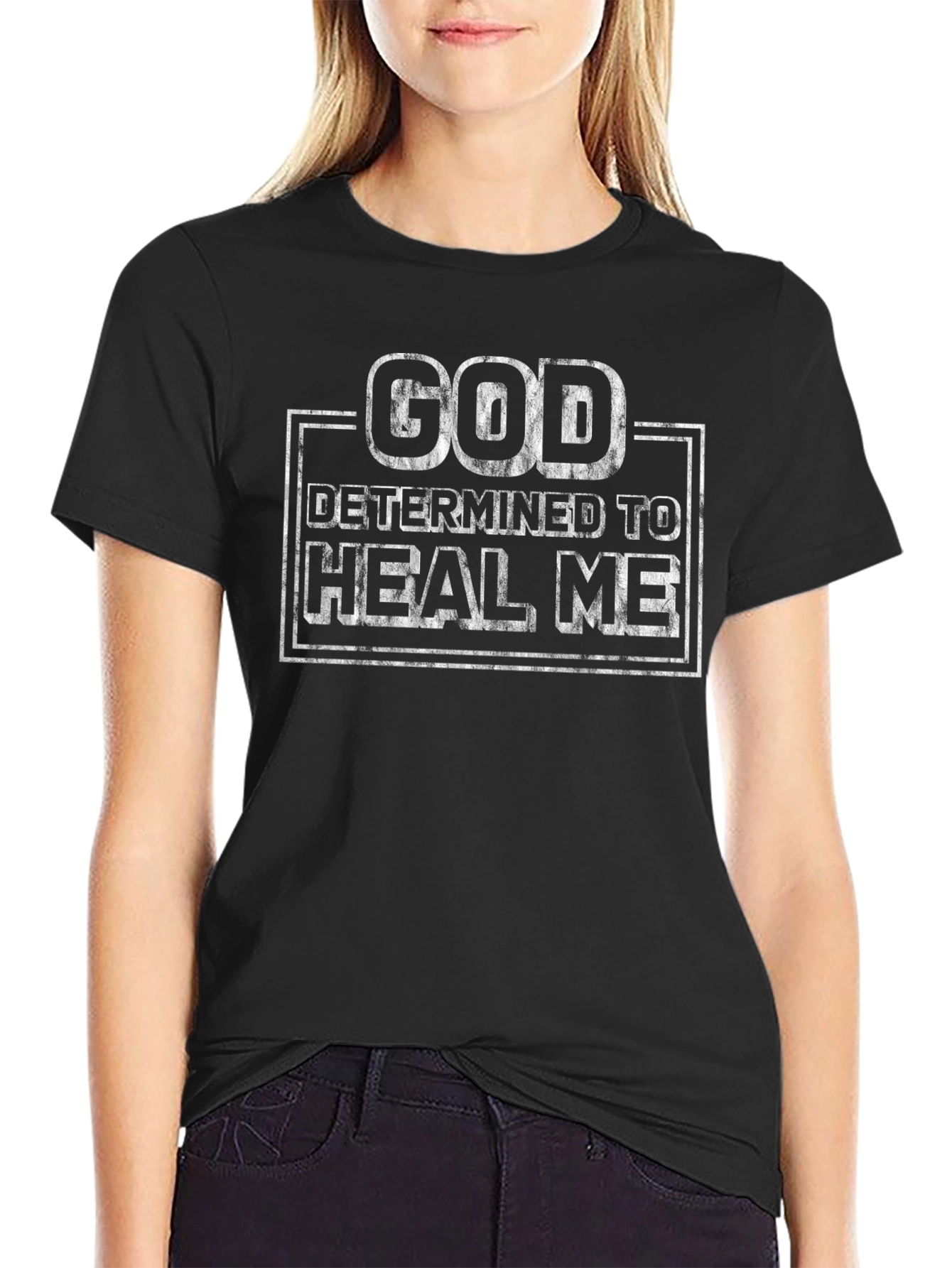 God Determined To Heal Me Graphic T-Shirt