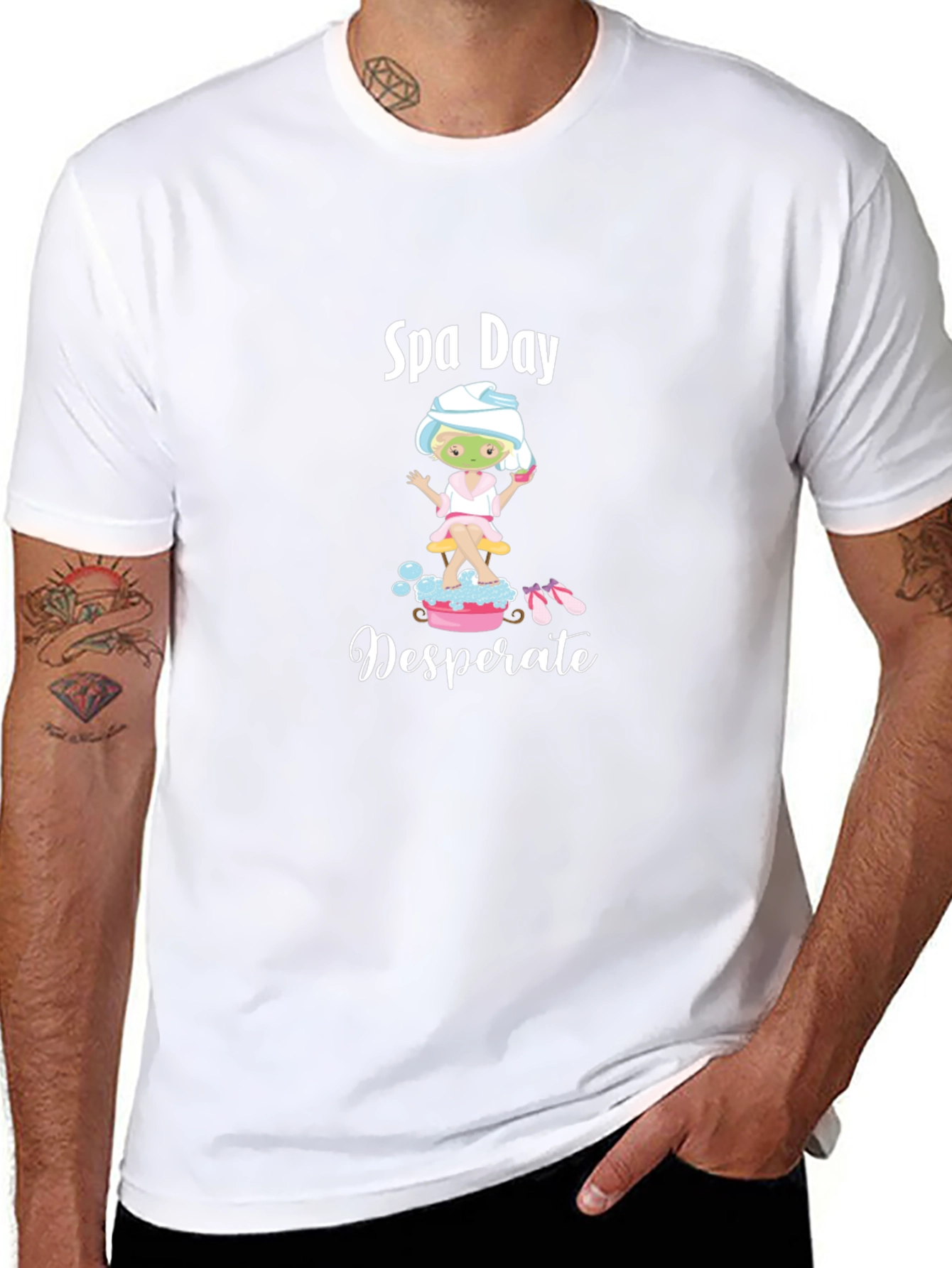 Spa Day Graphic Tee - Relax and Unwind!