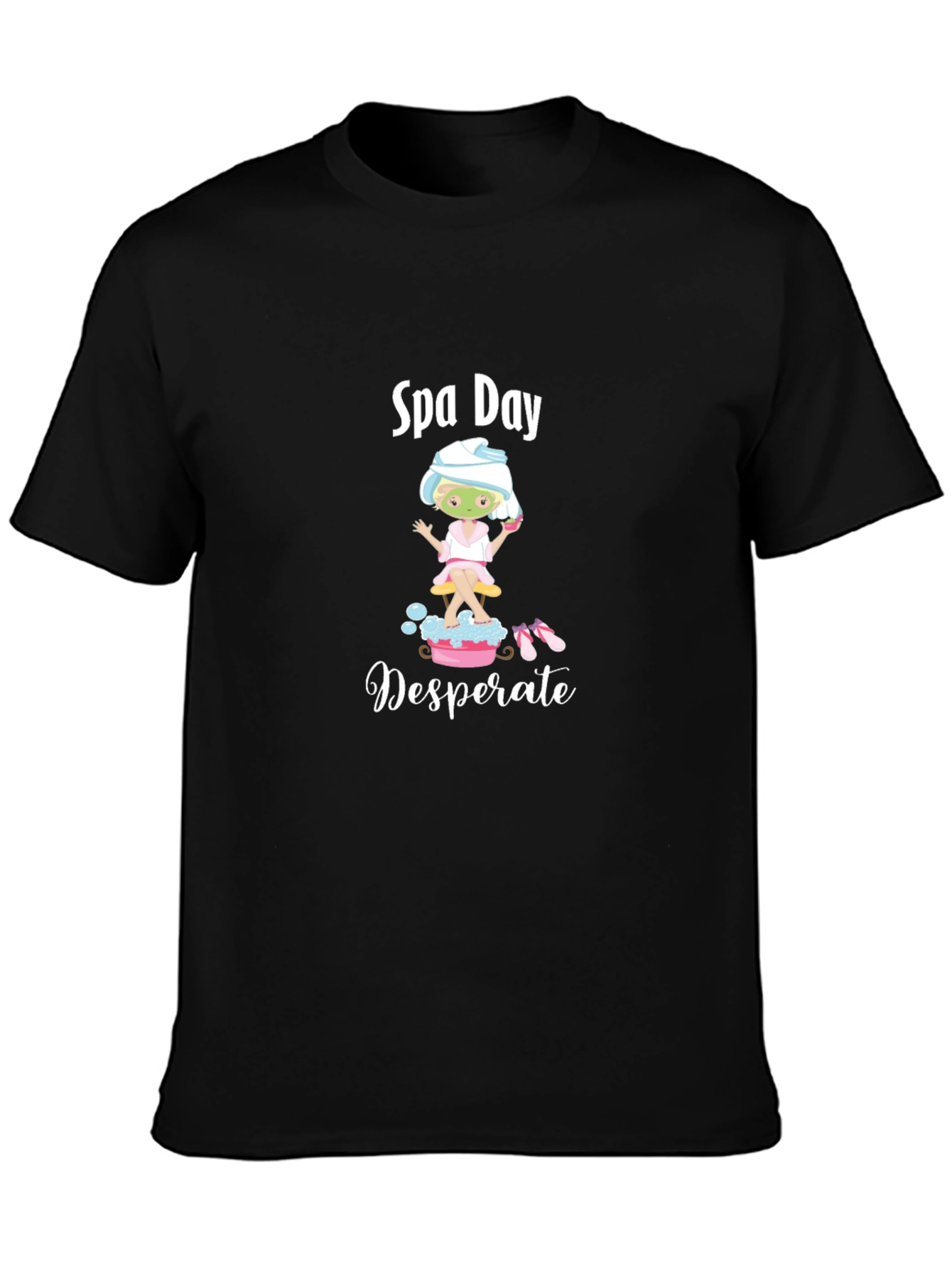 Spa Day Graphic Tee - Relax and Unwind!
