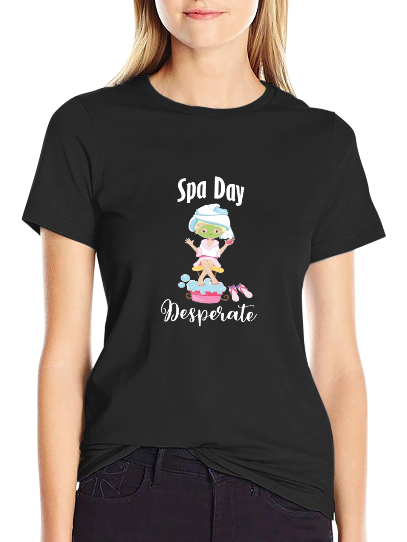 Spa Day Graphic Tee - Relax and Unwind!