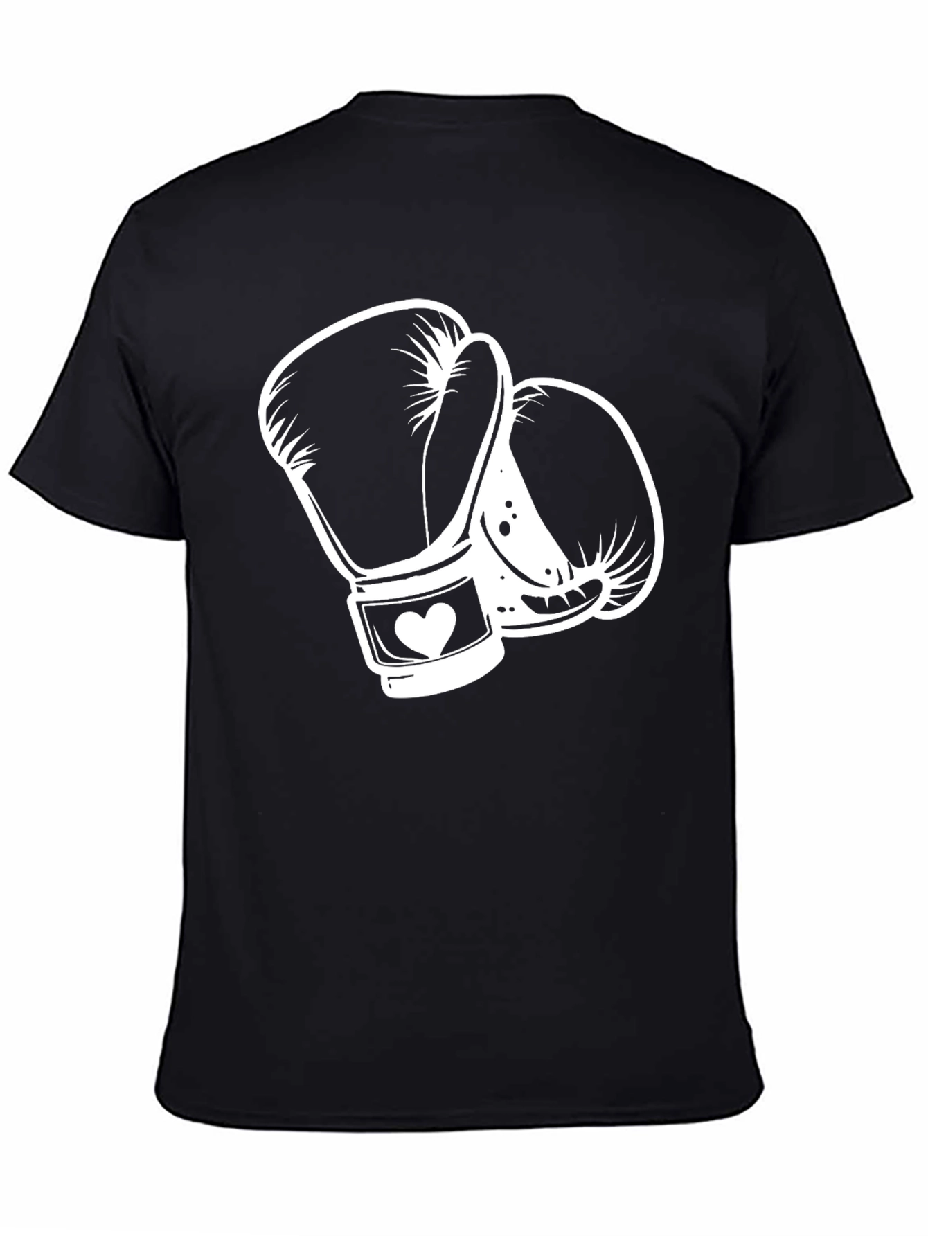 Boxing Glove Heart Graphic T-Shirt