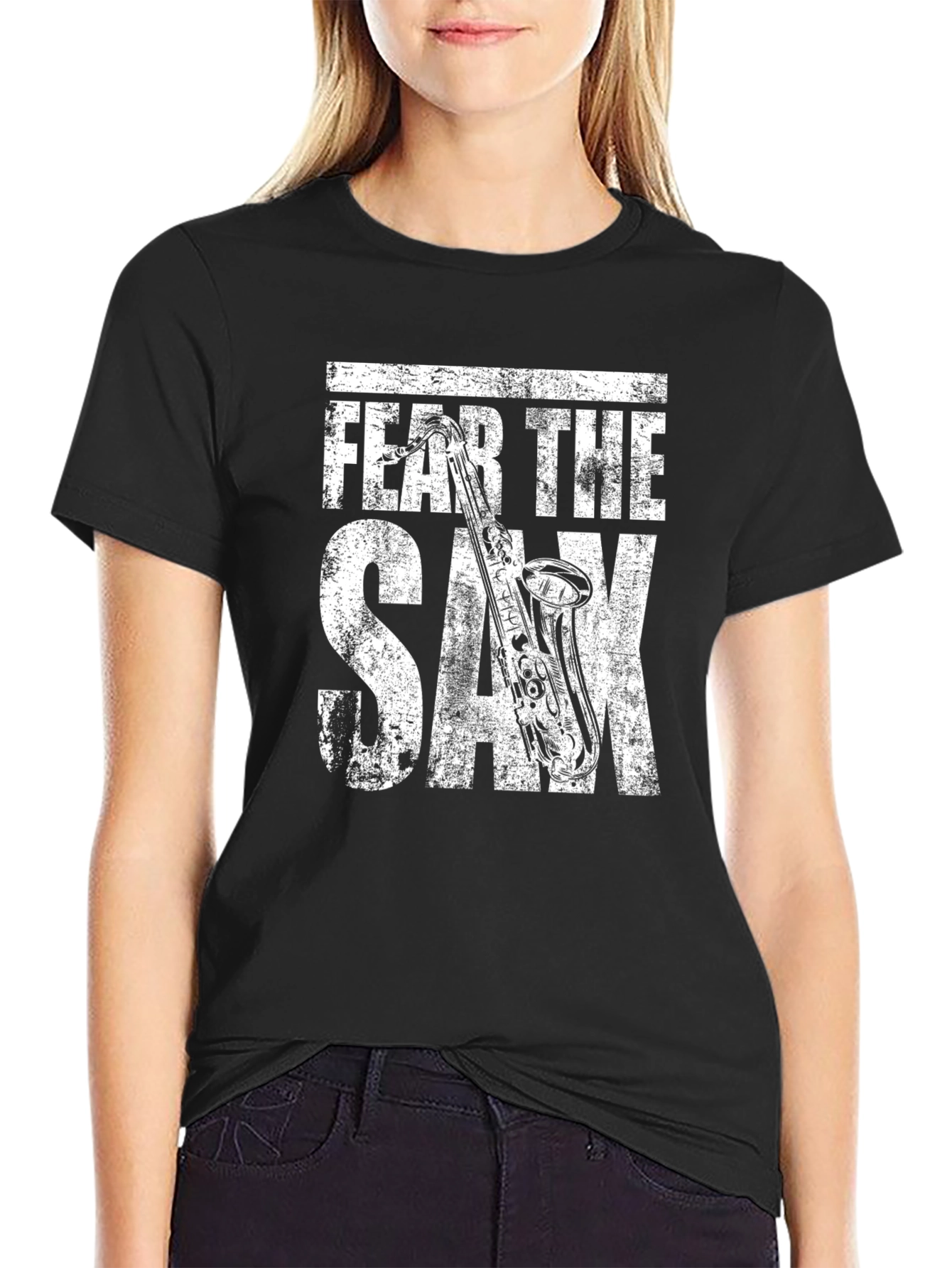Fear the Sax T-Shirt - Musicians Graphic Tee