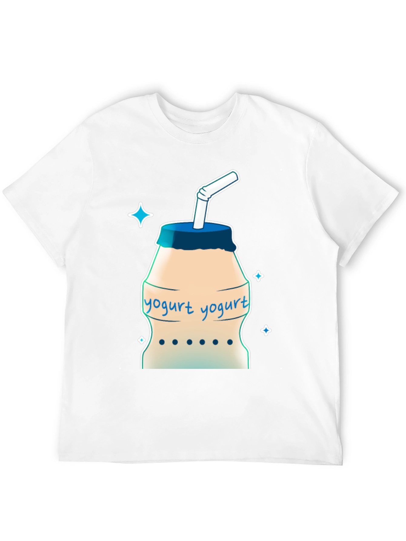 Yogurt Drink T-Shirt - Cool Graphic Tee