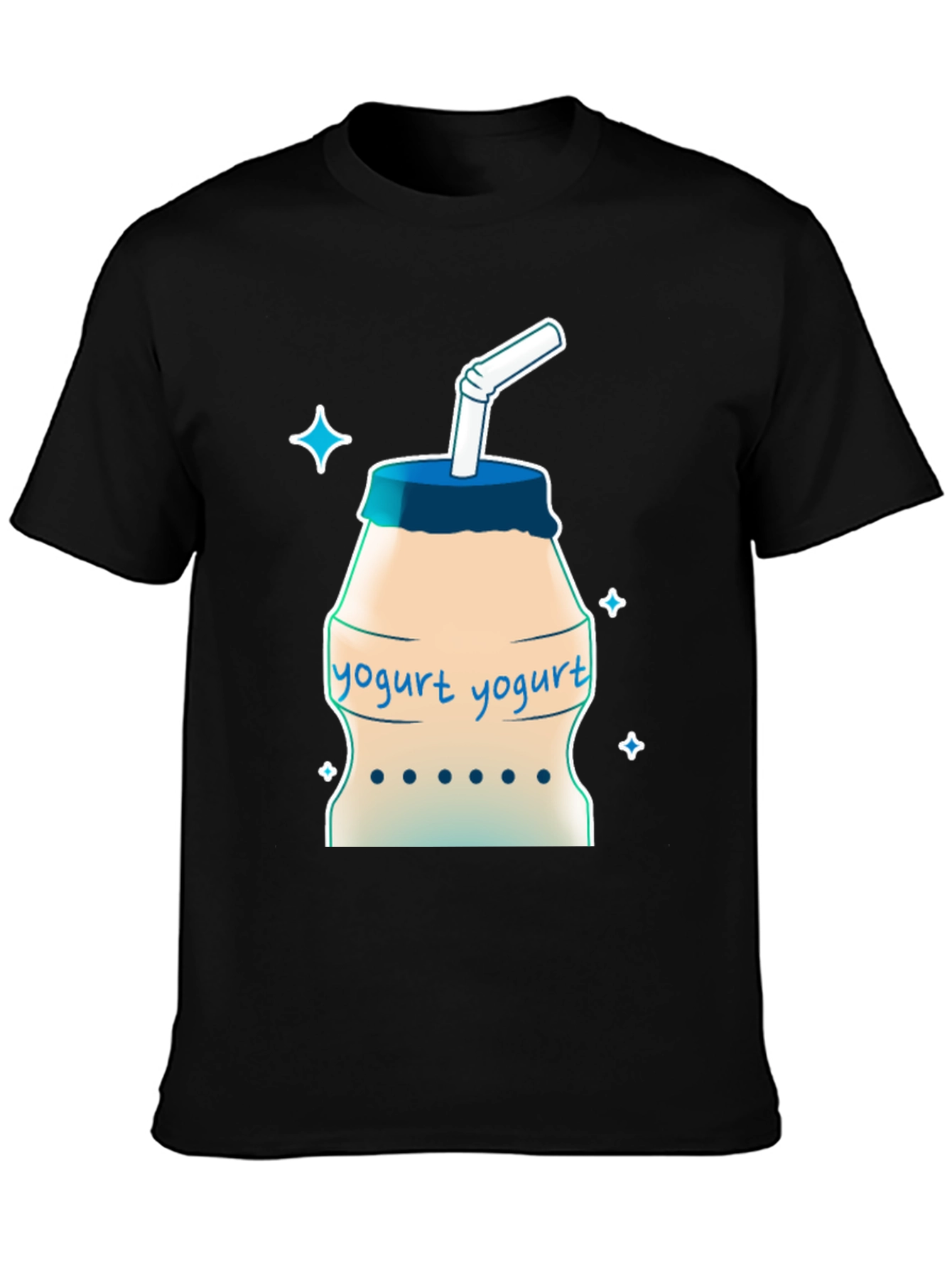 Yogurt Drink T-Shirt - Cool Graphic Tee