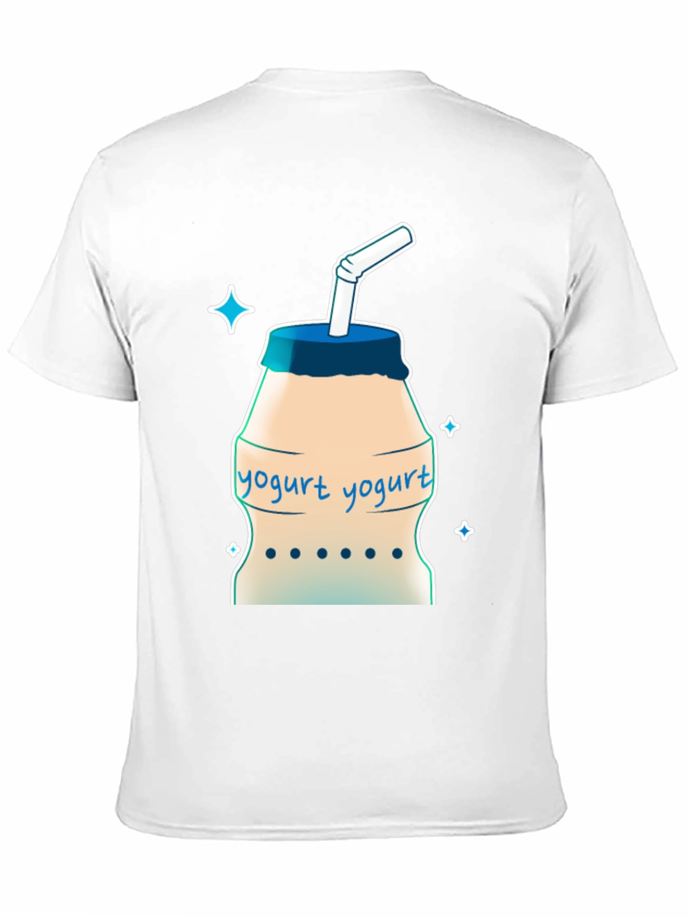 Yogurt Drink T-Shirt - Cool Graphic Tee