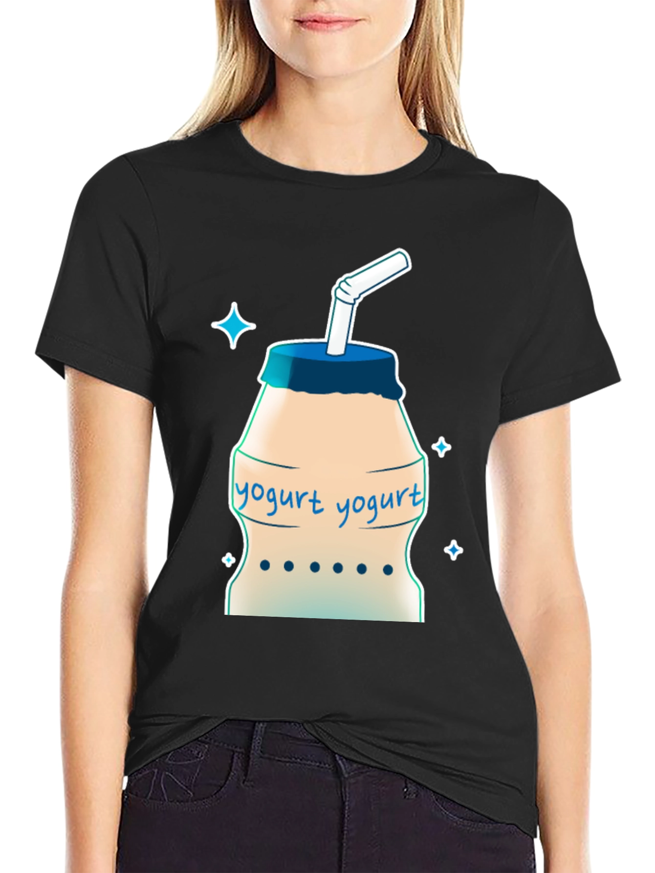 Yogurt Drink T-Shirt - Cool Graphic Tee