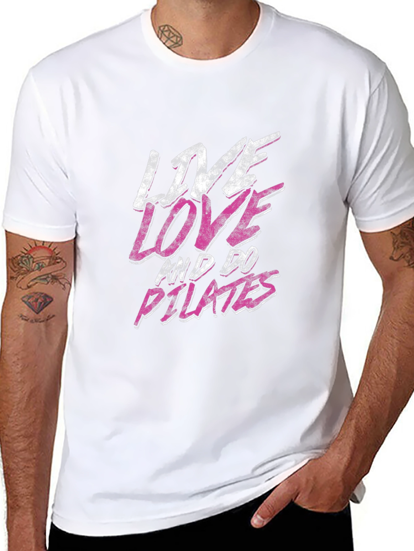Live Love Pilates T-Shirt - Fitness Apparel