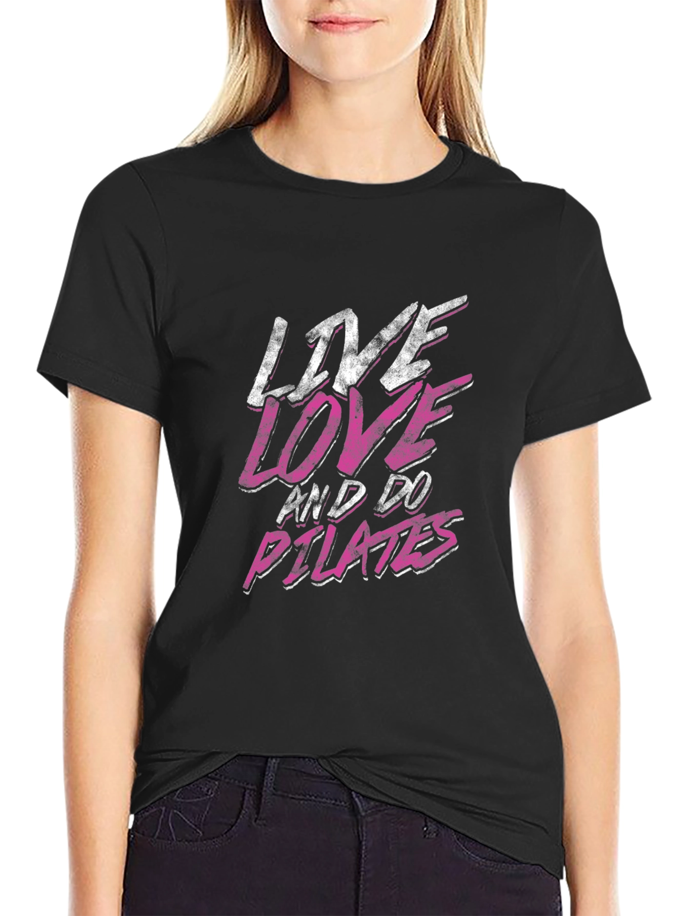 Live Love Pilates T-Shirt - Fitness Apparel