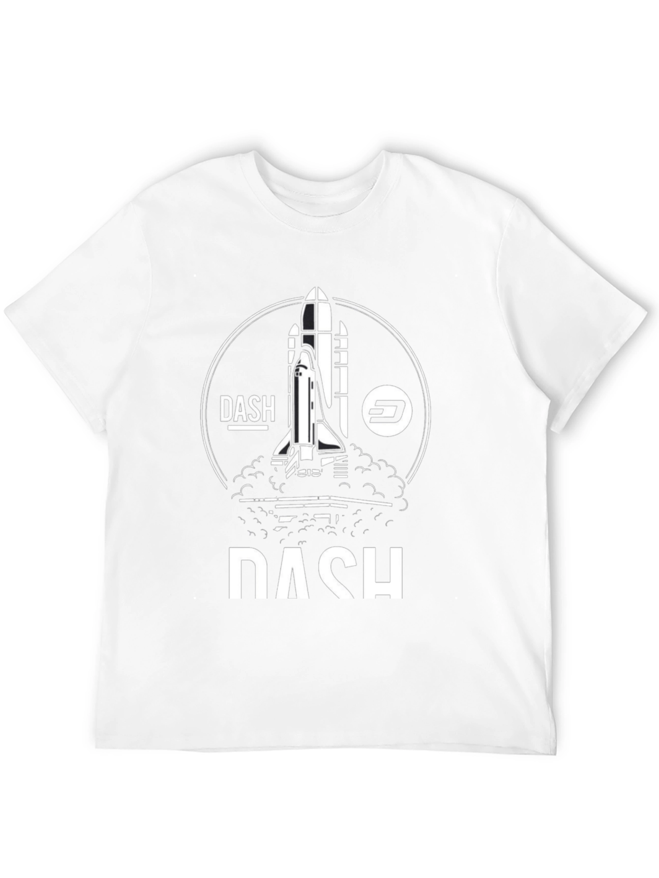 Dash Rocket Launch Black T-Shirt