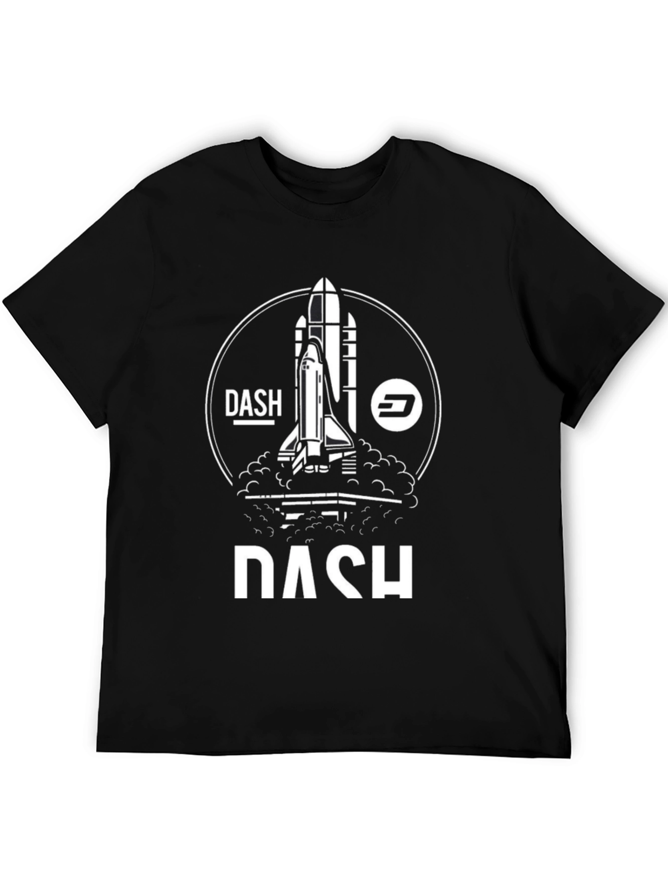 Dash Rocket Launch Black T-Shirt