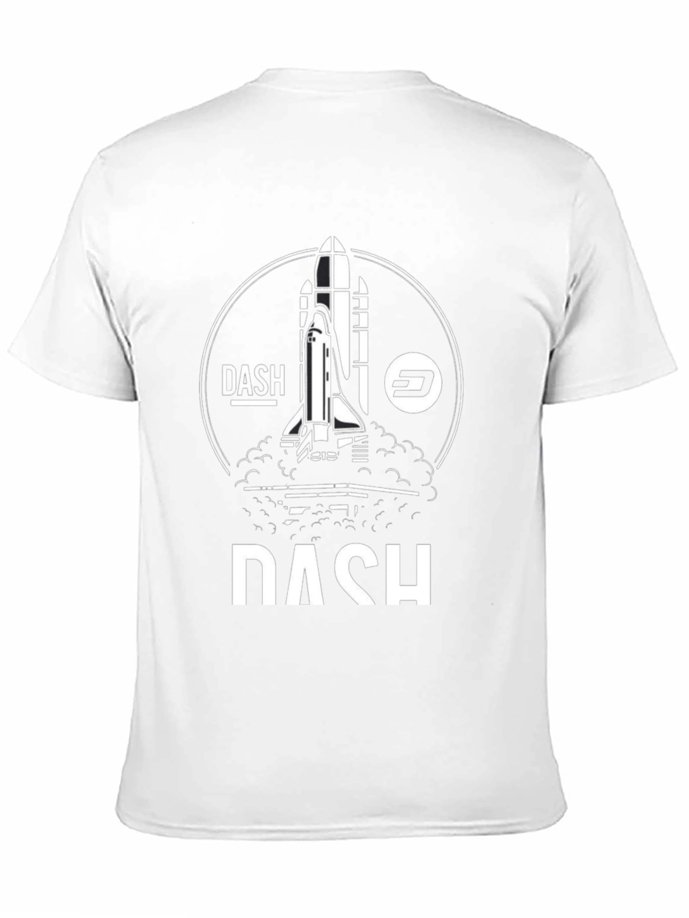 Dash Rocket Launch Black T-Shirt