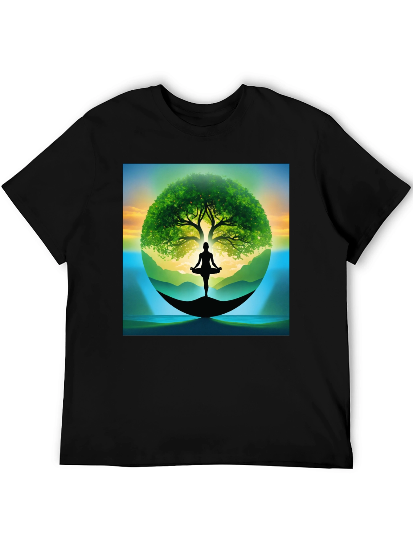 Zen Tree of Life Yoga T-Shirt