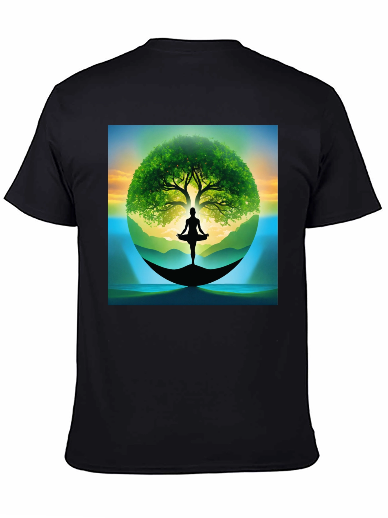 Zen Tree of Life Yoga T-Shirt