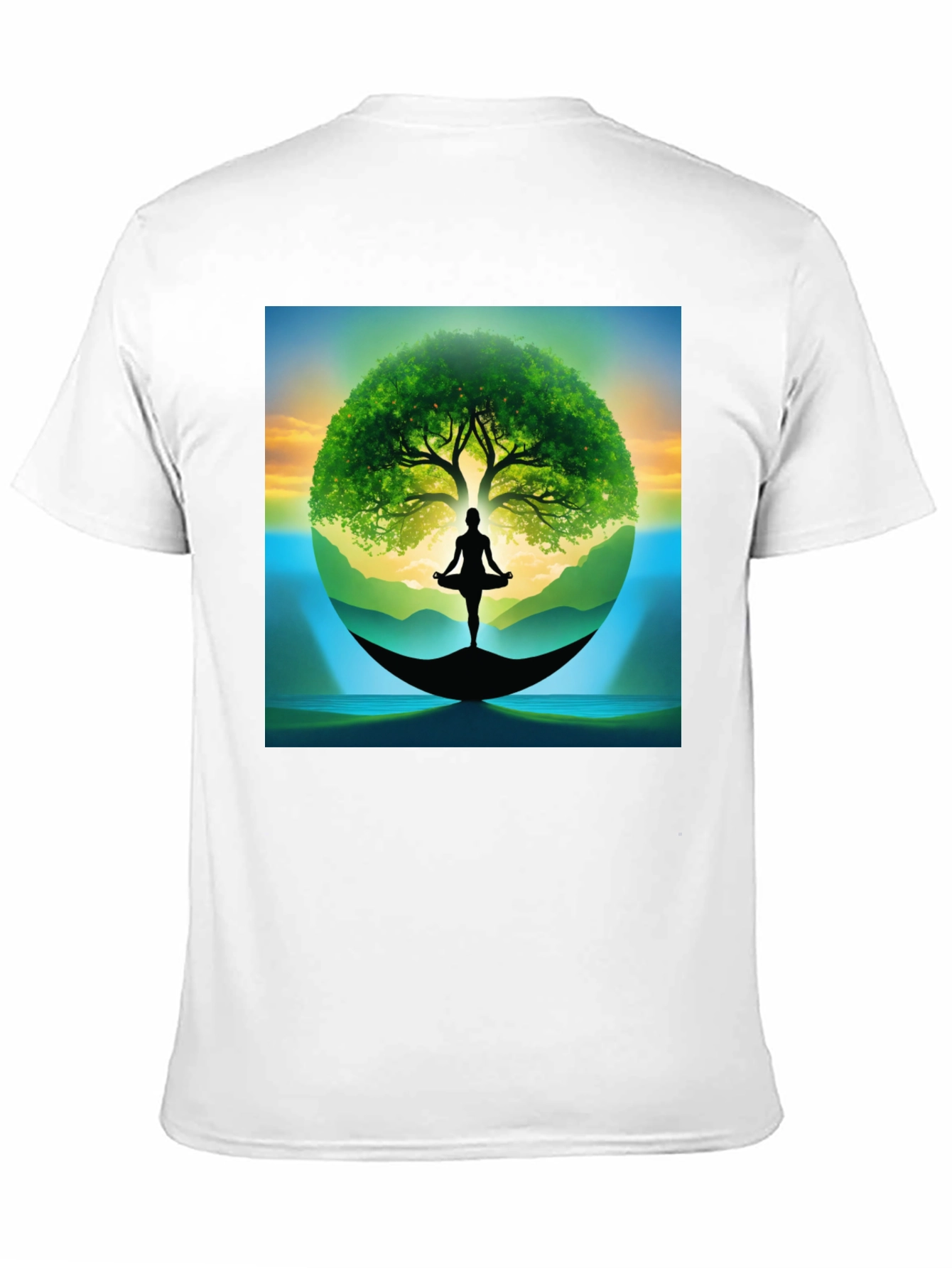 Zen Tree of Life Yoga T-Shirt
