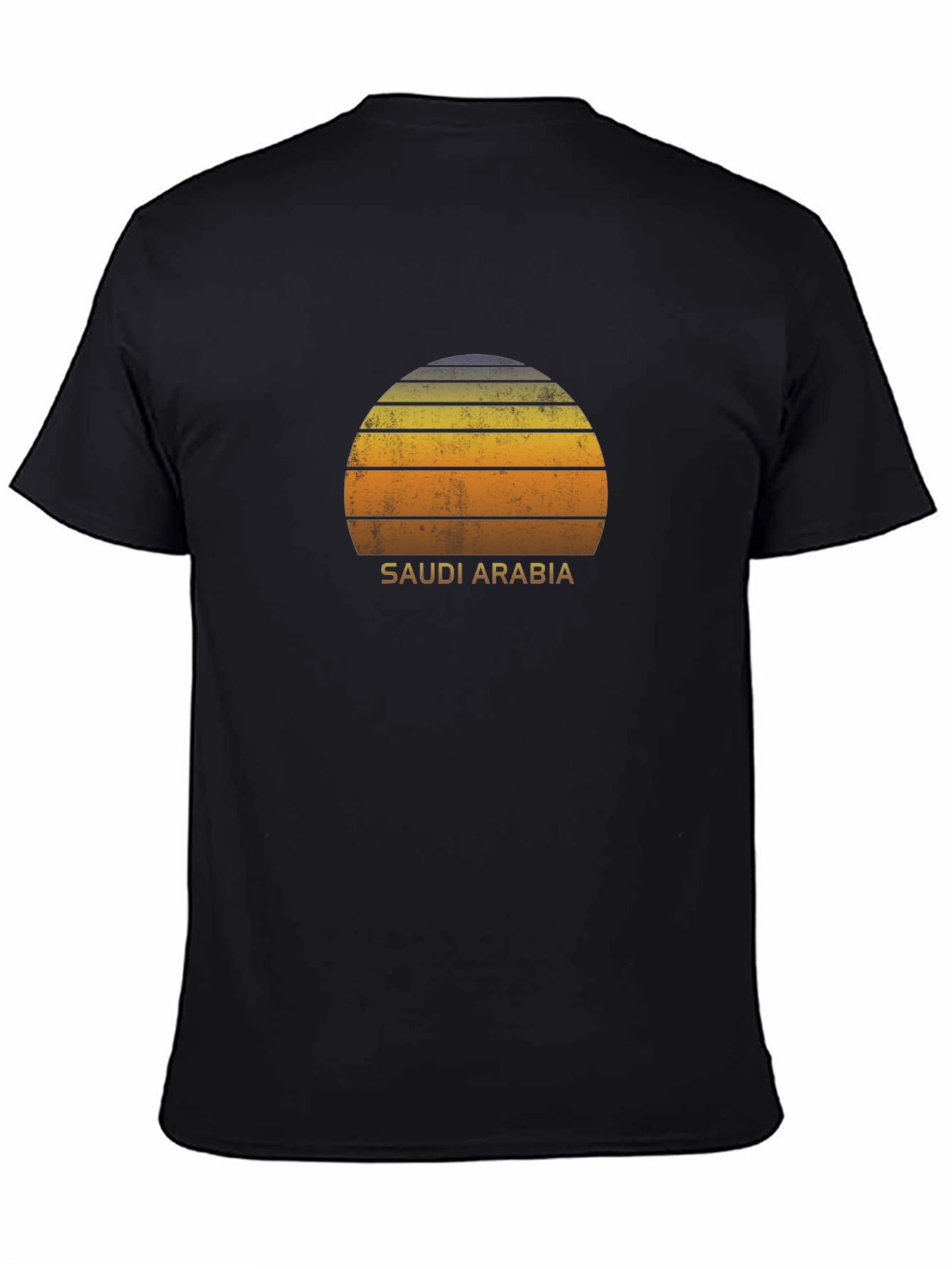 Retro Saudi Arabia Sunset Graphic Tee
