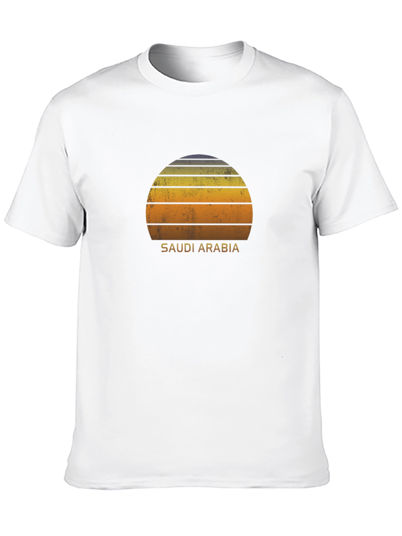 Retro Saudi Arabia Sunset Graphic Tee