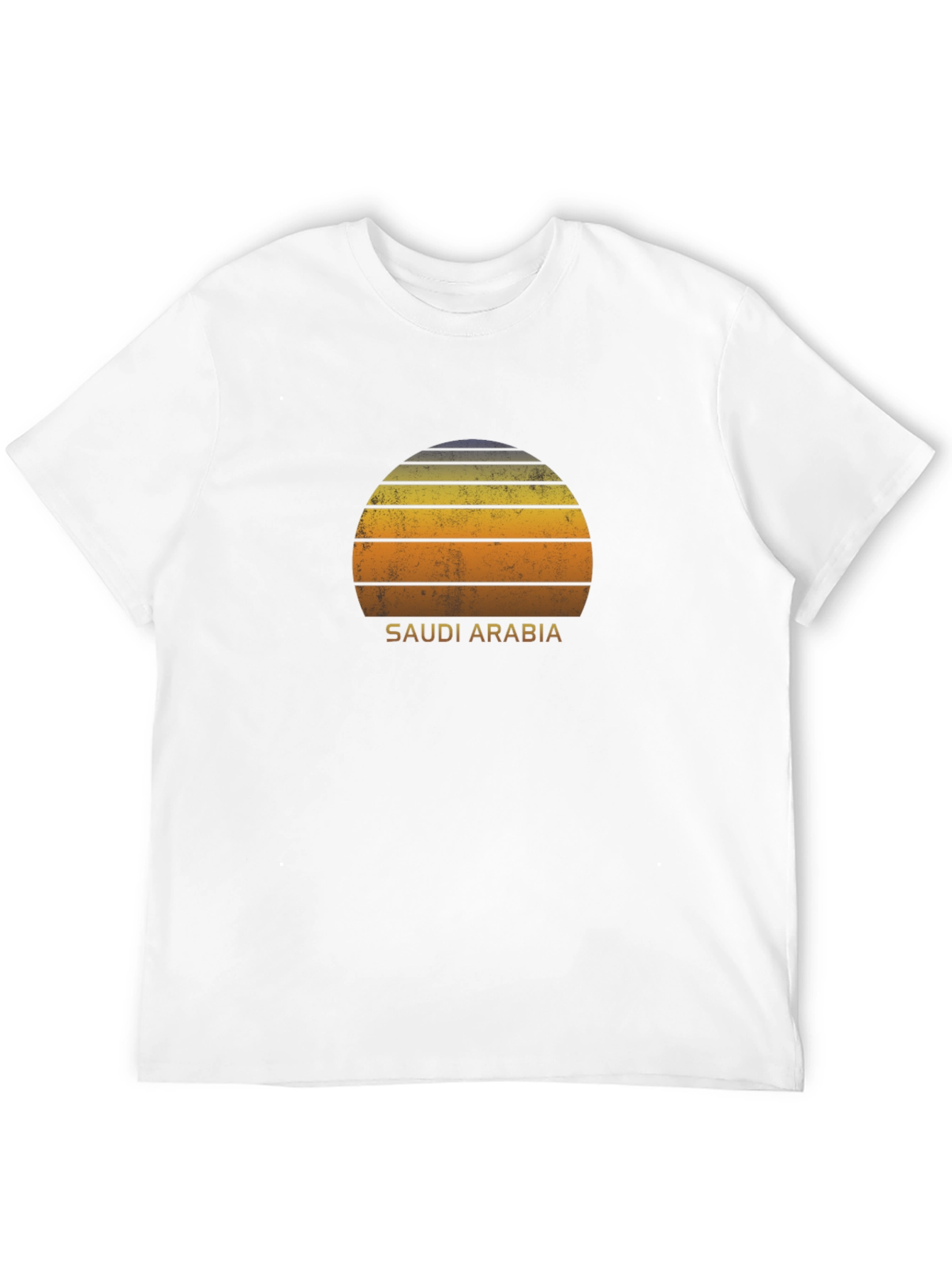 Retro Saudi Arabia Sunset Graphic Tee