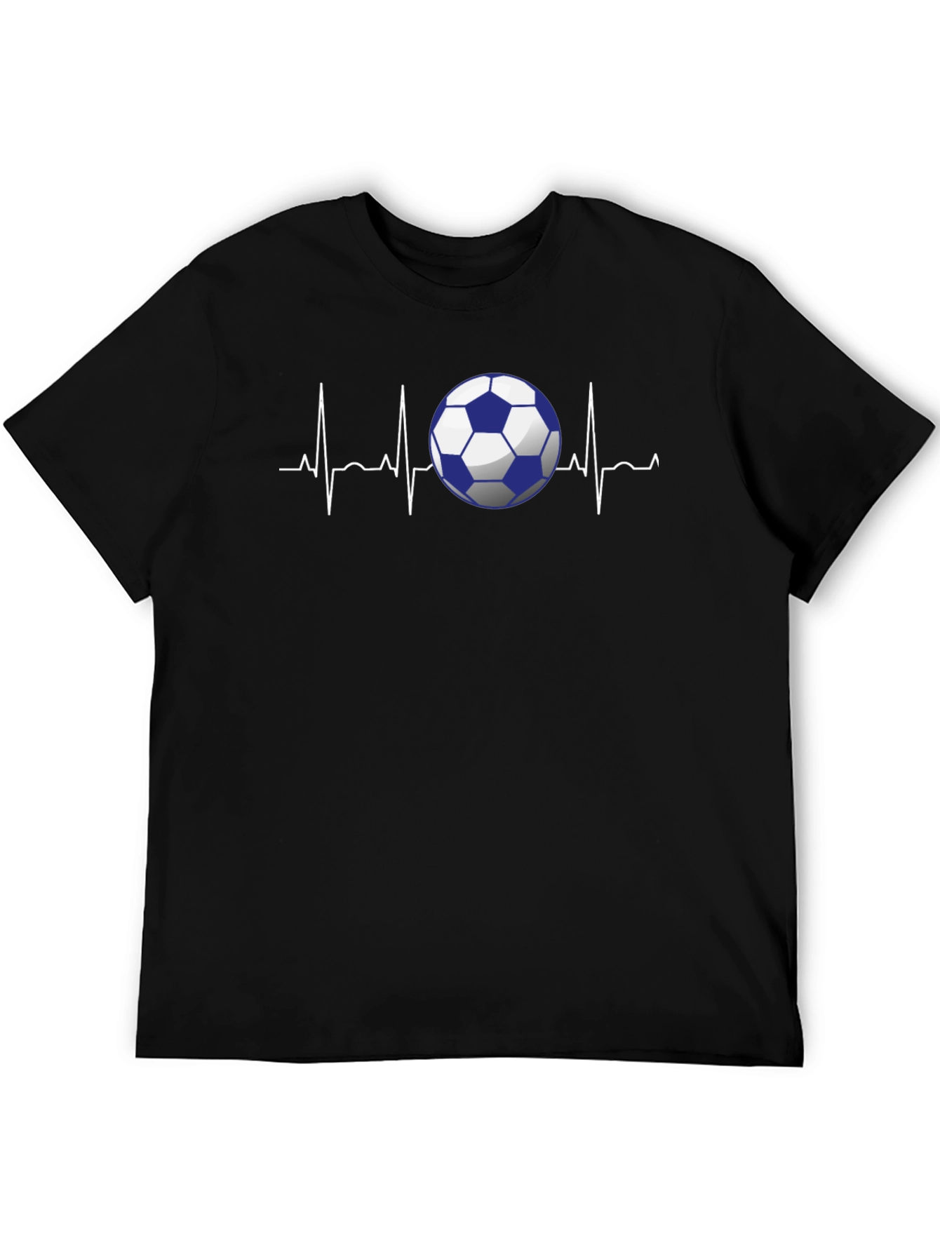 Soccer Heartbeat Graphic Tee