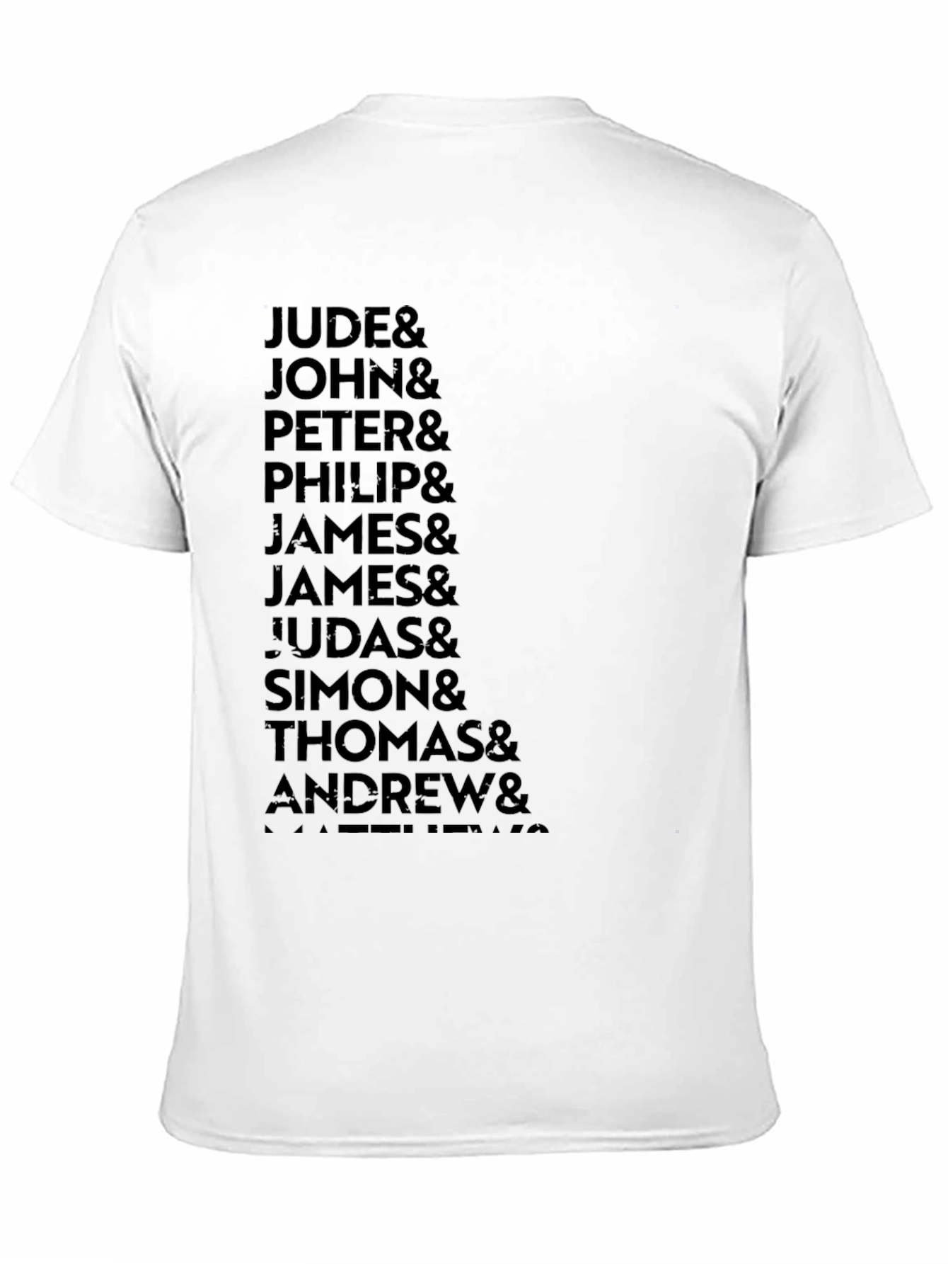 Twelve Apostles T-Shirt - Black