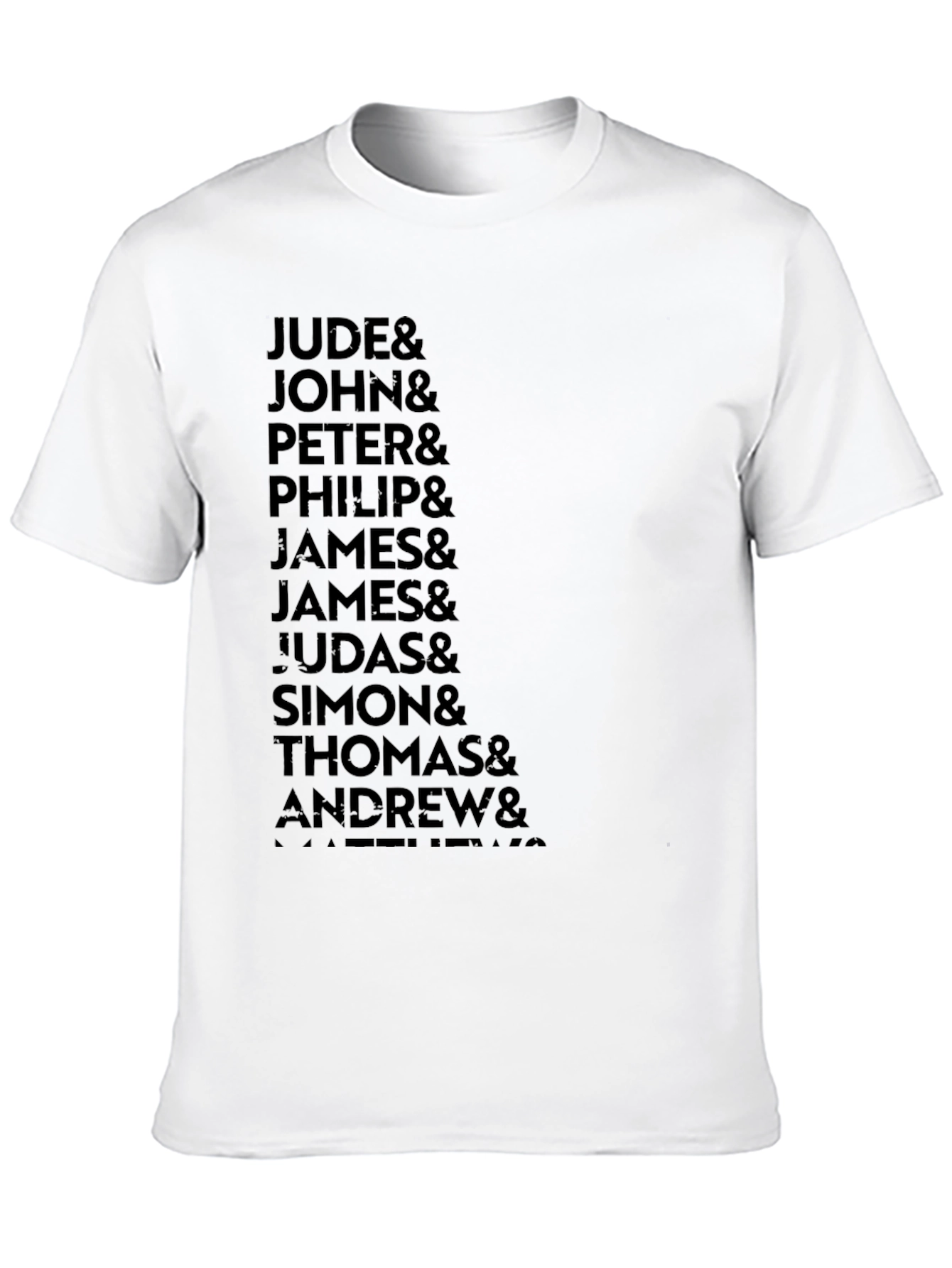 Twelve Apostles T-Shirt - Black