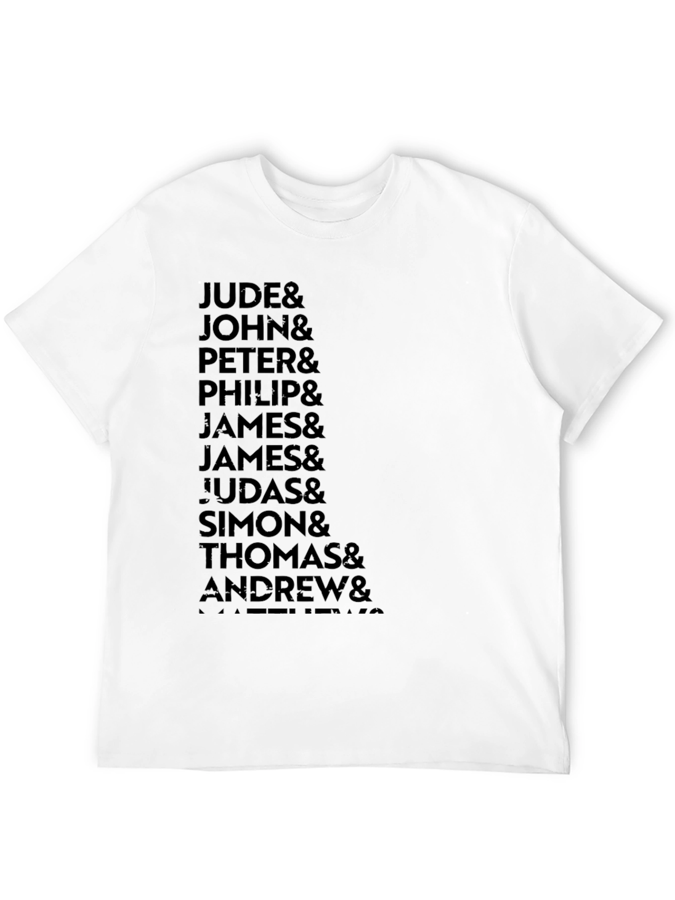 Twelve Apostles T-Shirt - Black