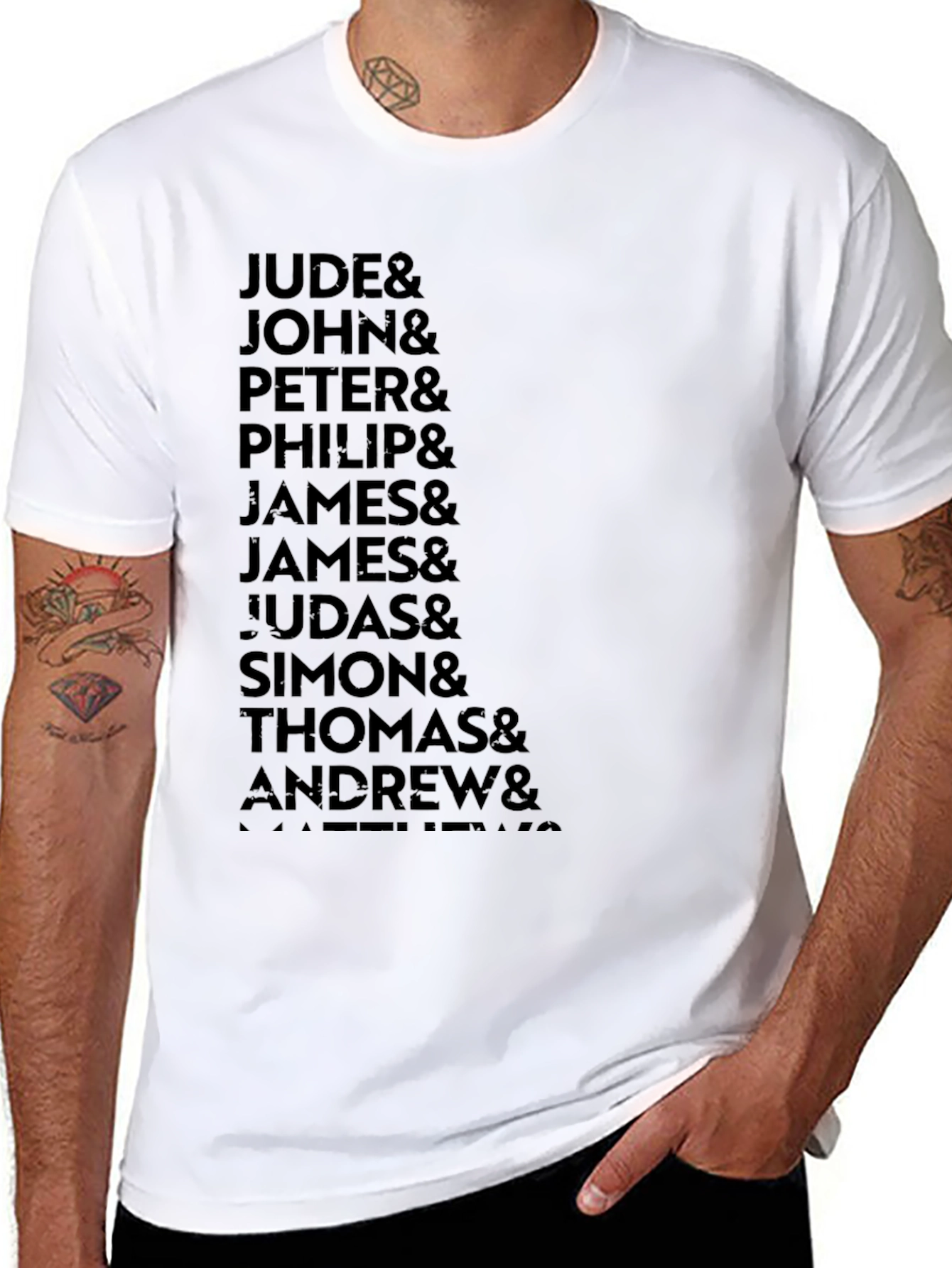 Twelve Apostles T-Shirt - Black