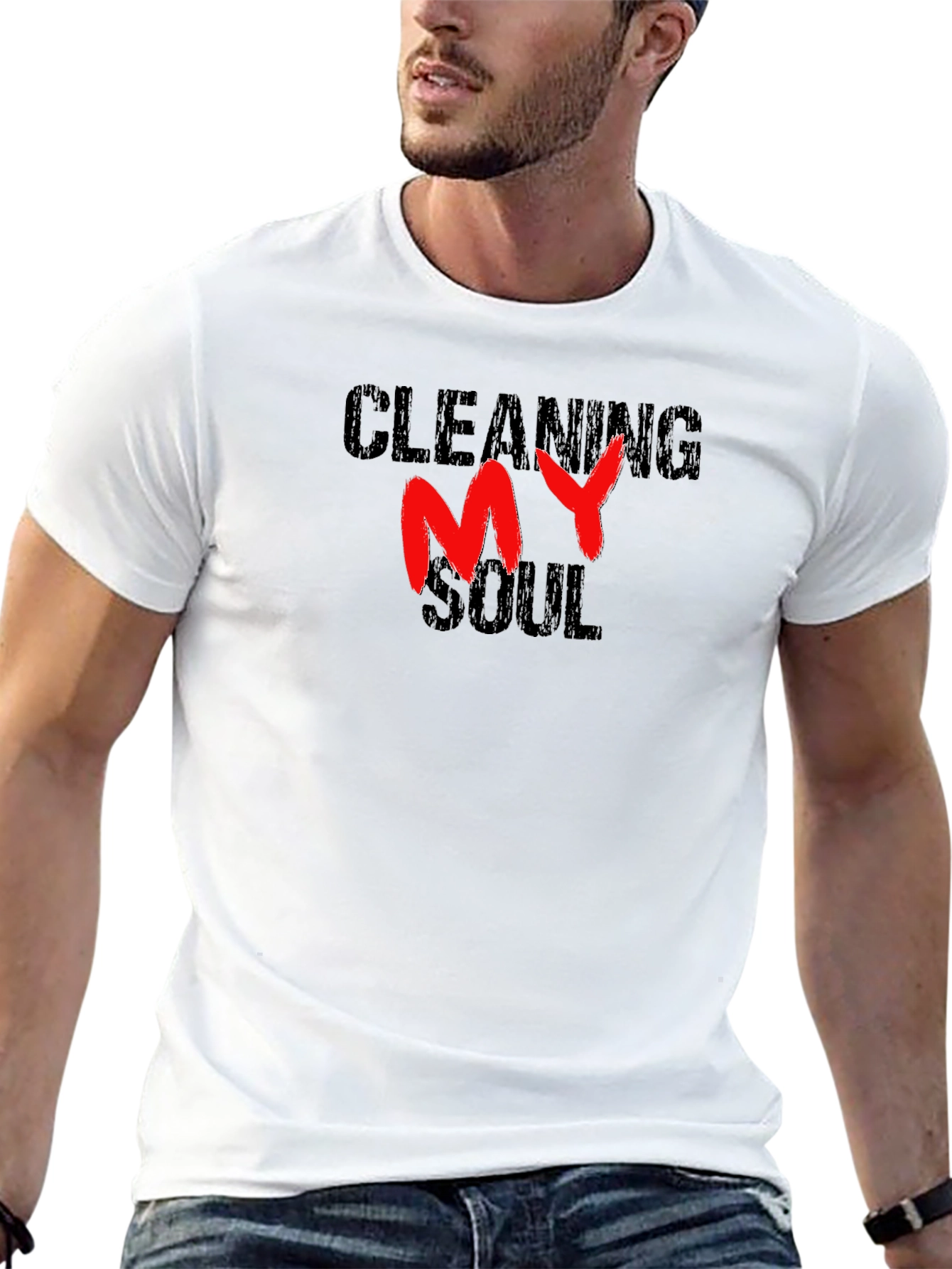 Cleaning My Soul Graphic T-Shirt