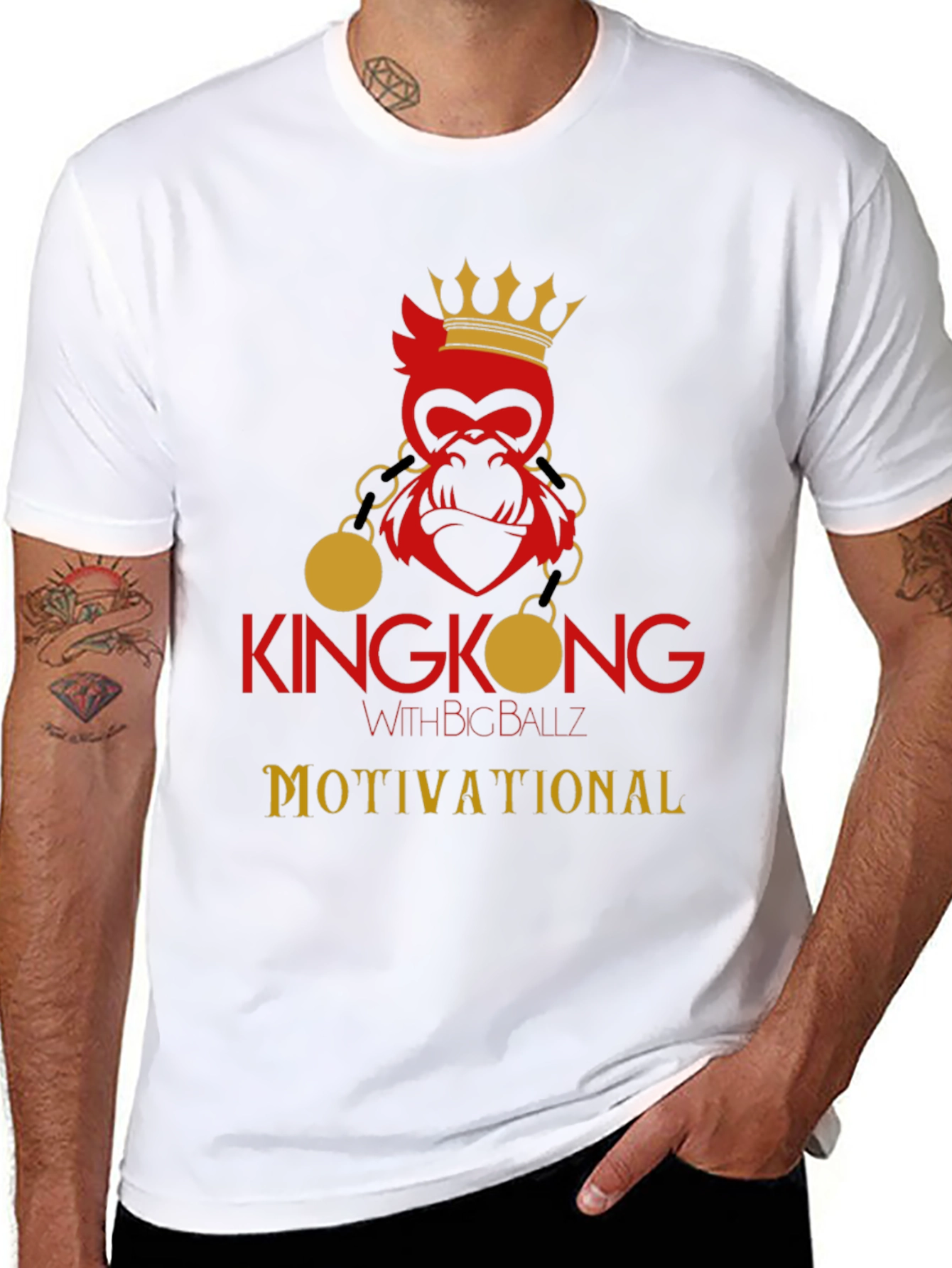 KingKong Motivational T-Shirt