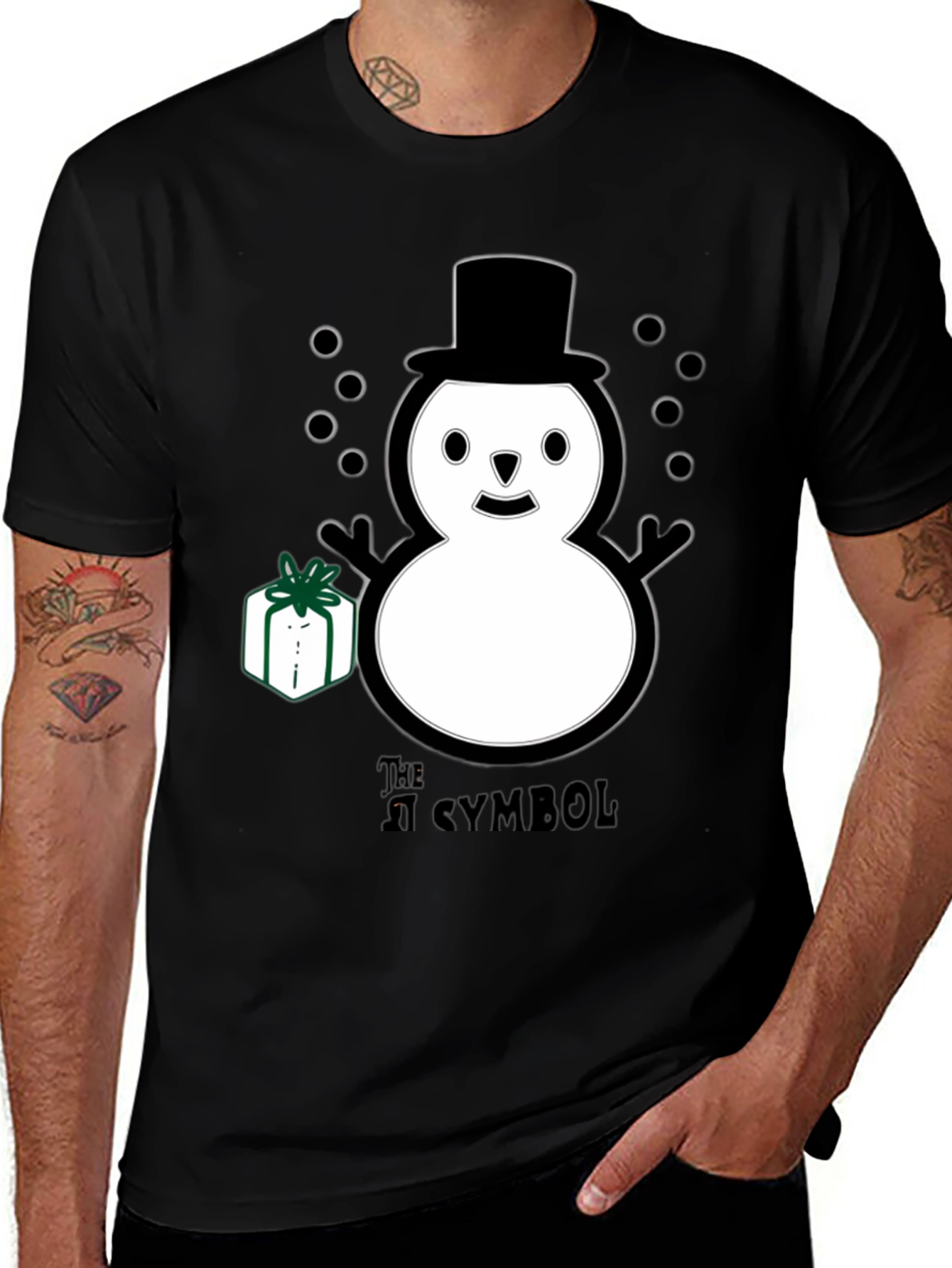Whimsical Snowman T-Shirt