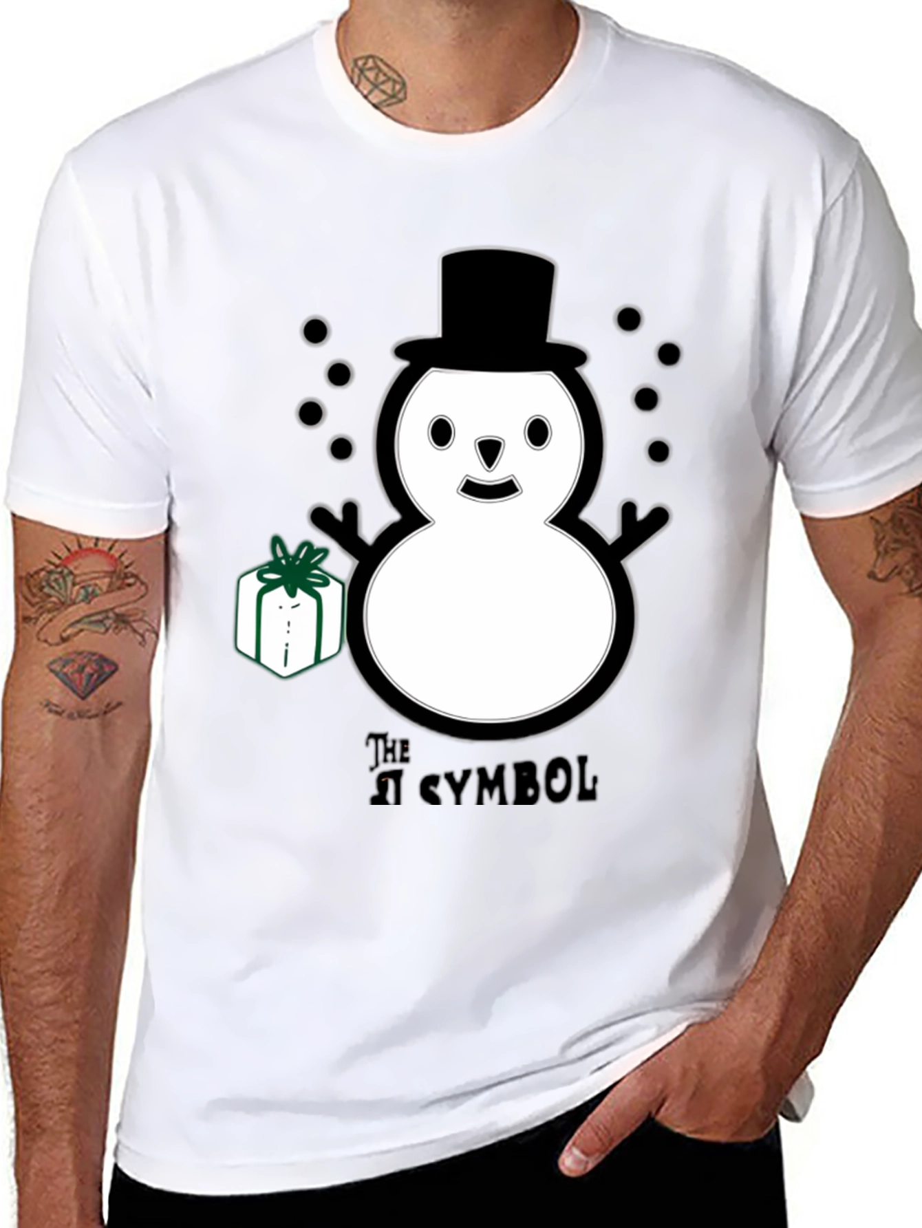 Whimsical Snowman T-Shirt