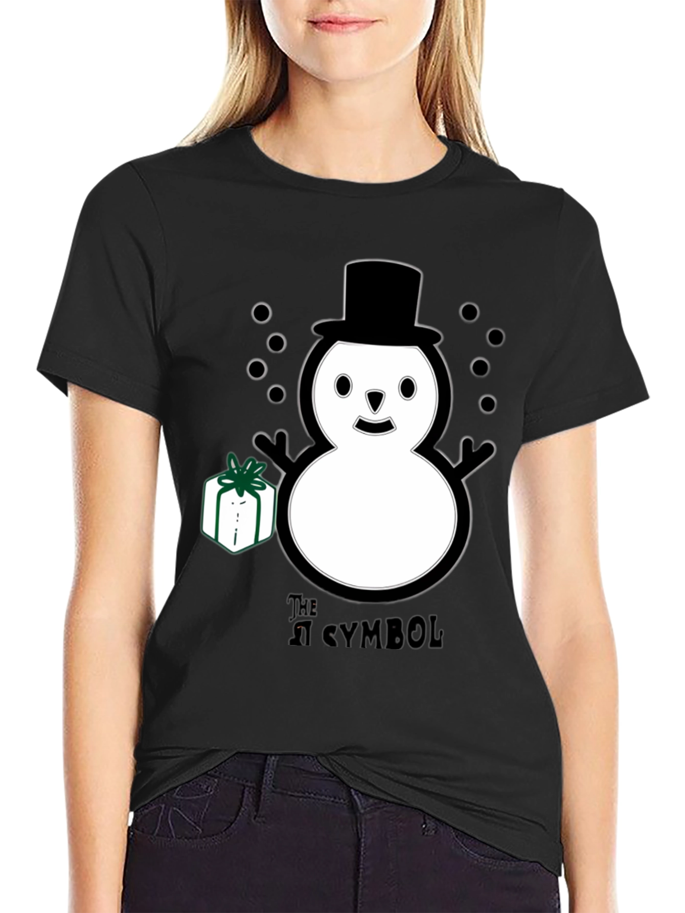 Whimsical Snowman T-Shirt