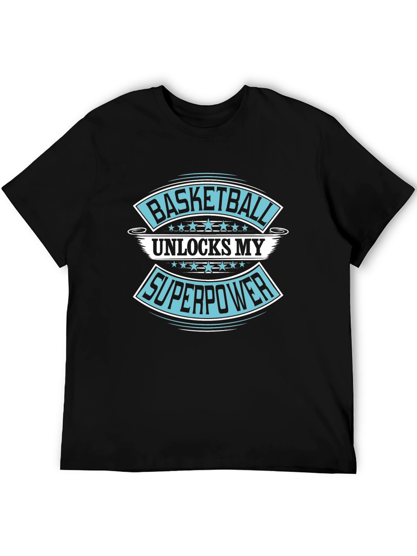 Basketball Superpower Graphic T-Shirt