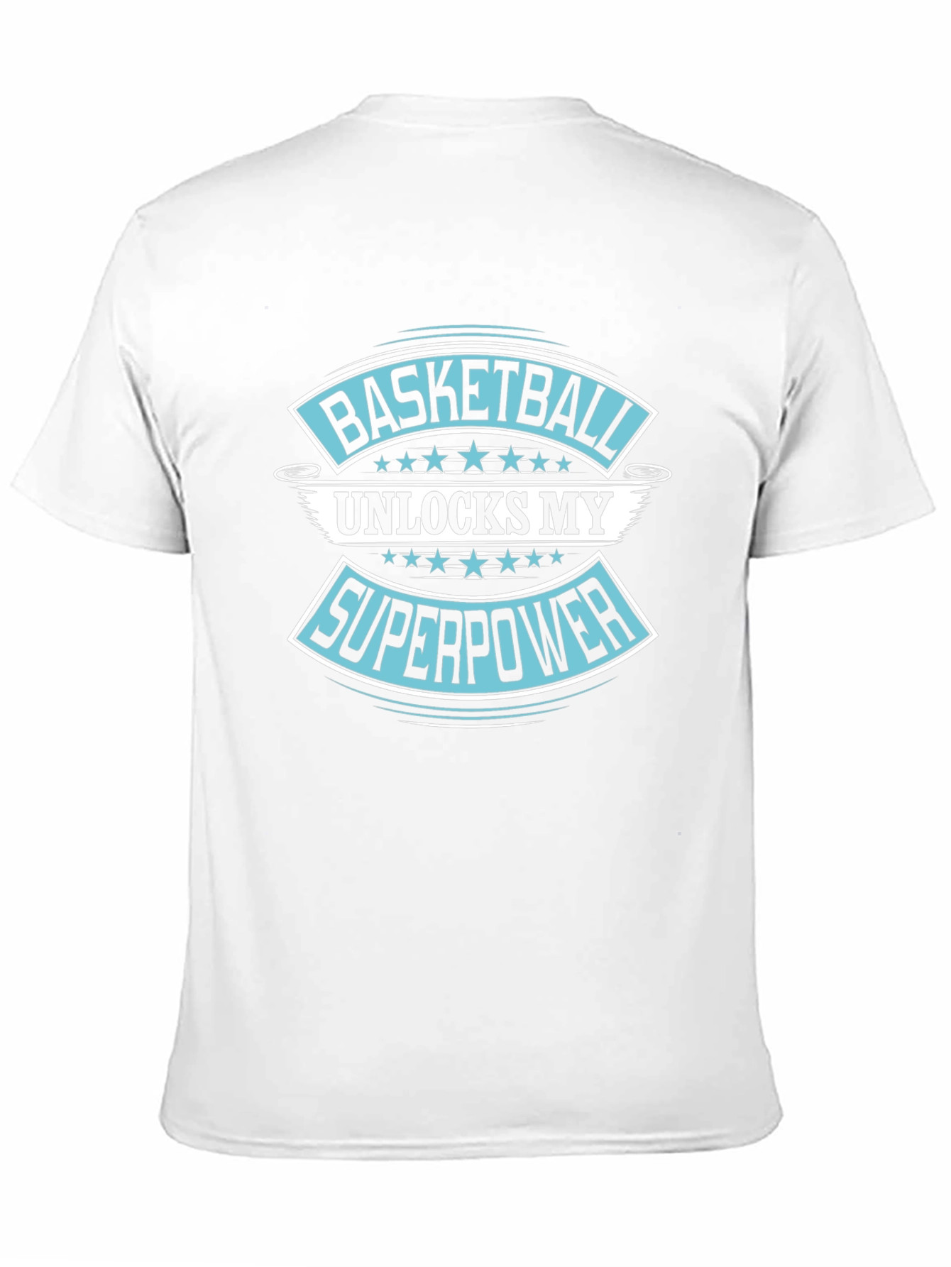 Basketball Superpower Graphic T-Shirt