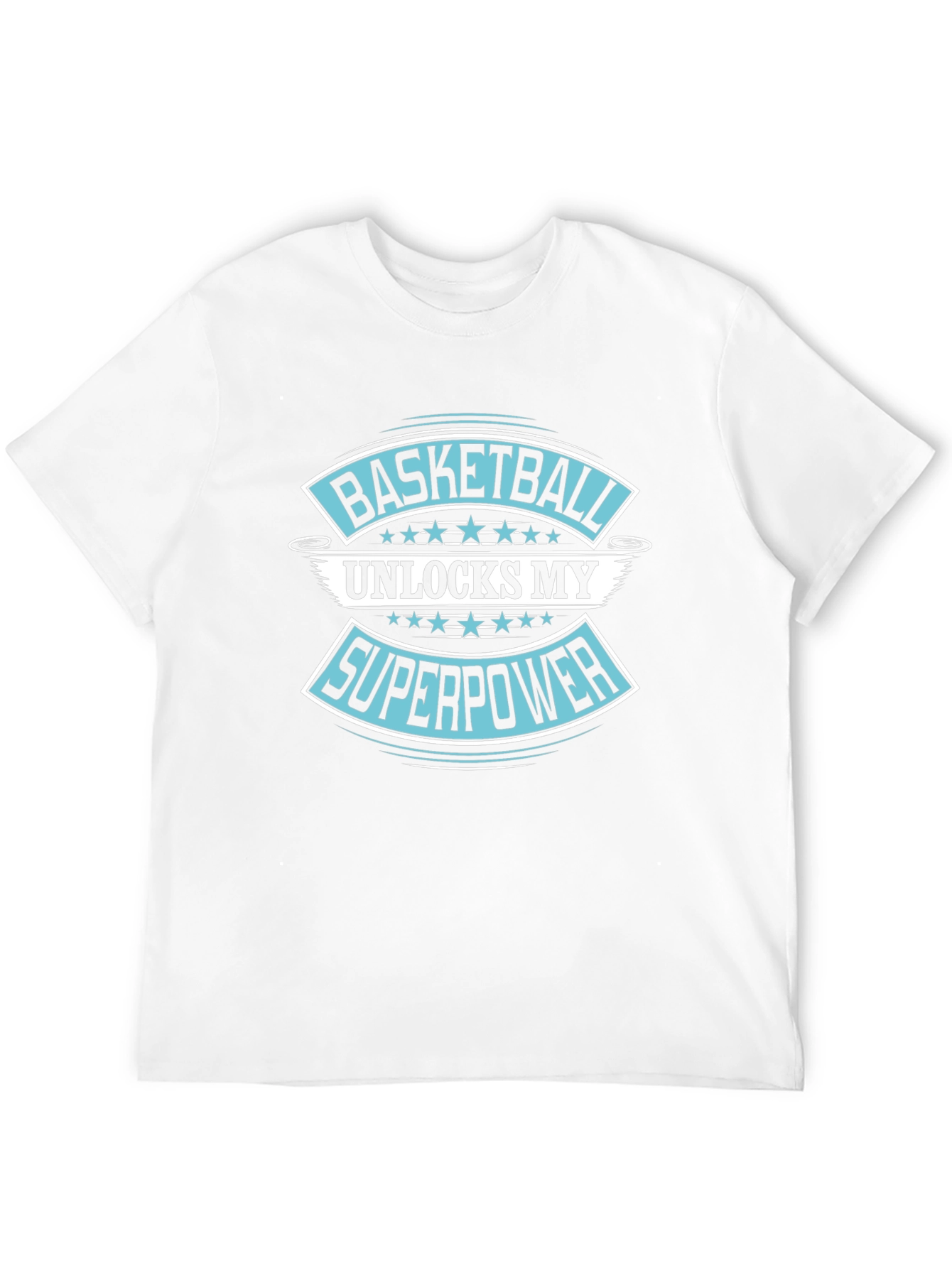Basketball Superpower Graphic T-Shirt