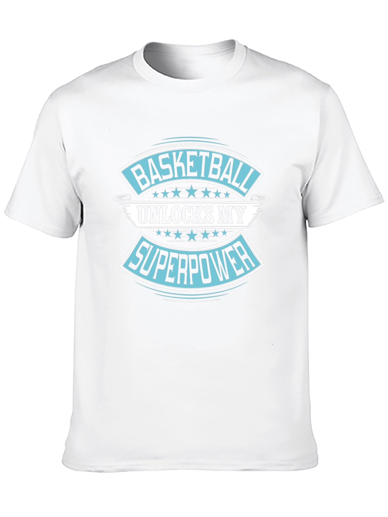Basketball Superpower Graphic T-Shirt