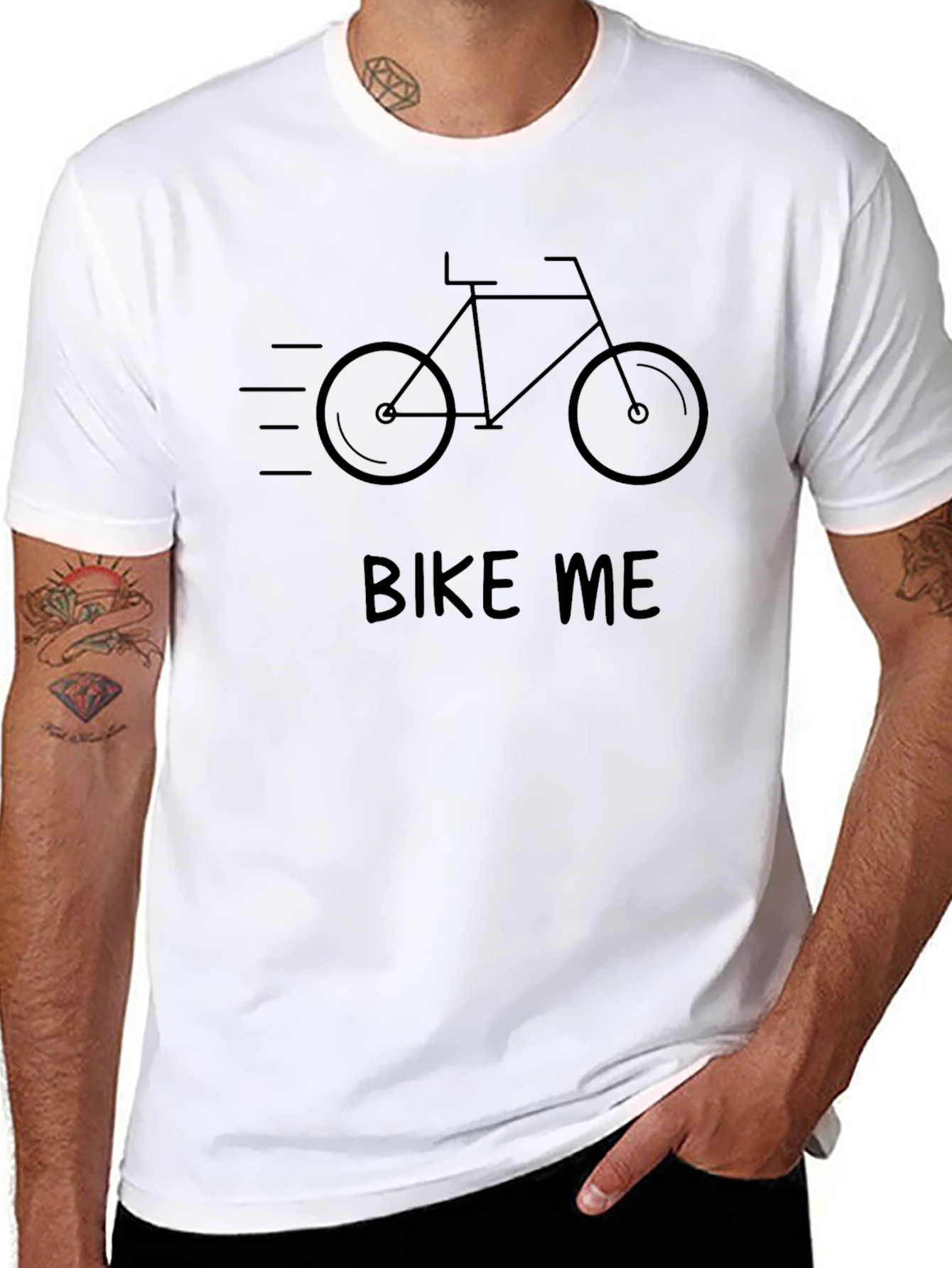 Bike Me T-Shirt - Cycling Humor Tee