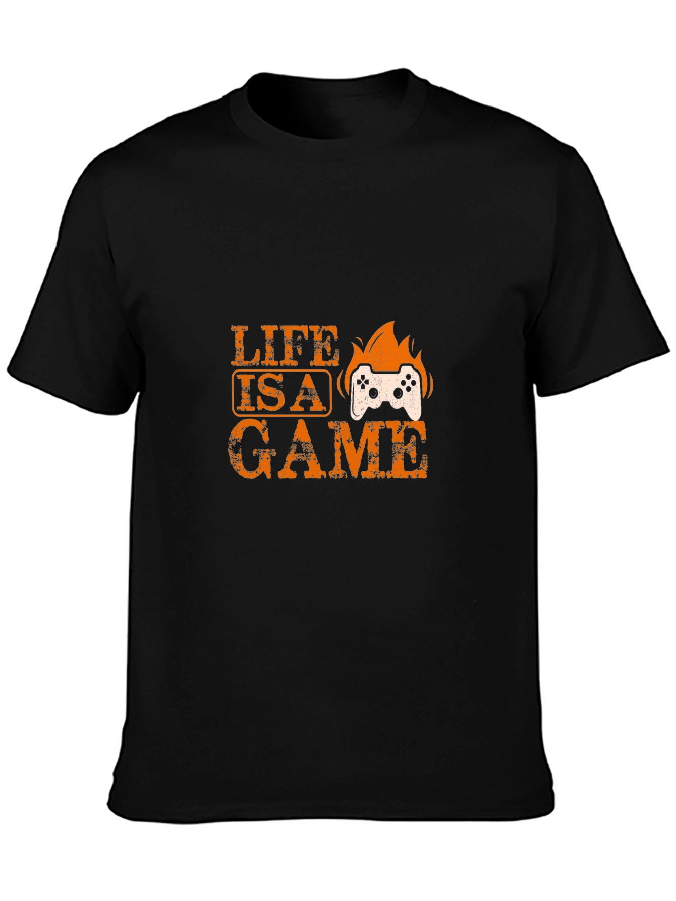Life Is a Game Graphic Tee - Gamer T-Shirt