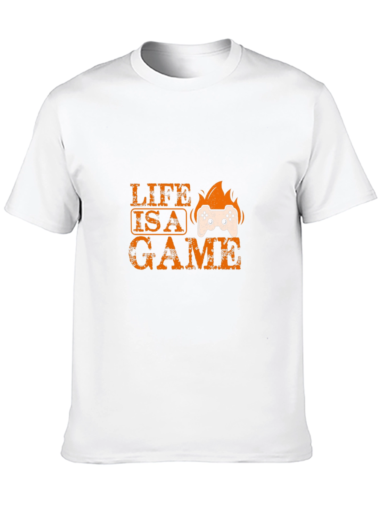 Life Is a Game Graphic Tee - Gamer T-Shirt