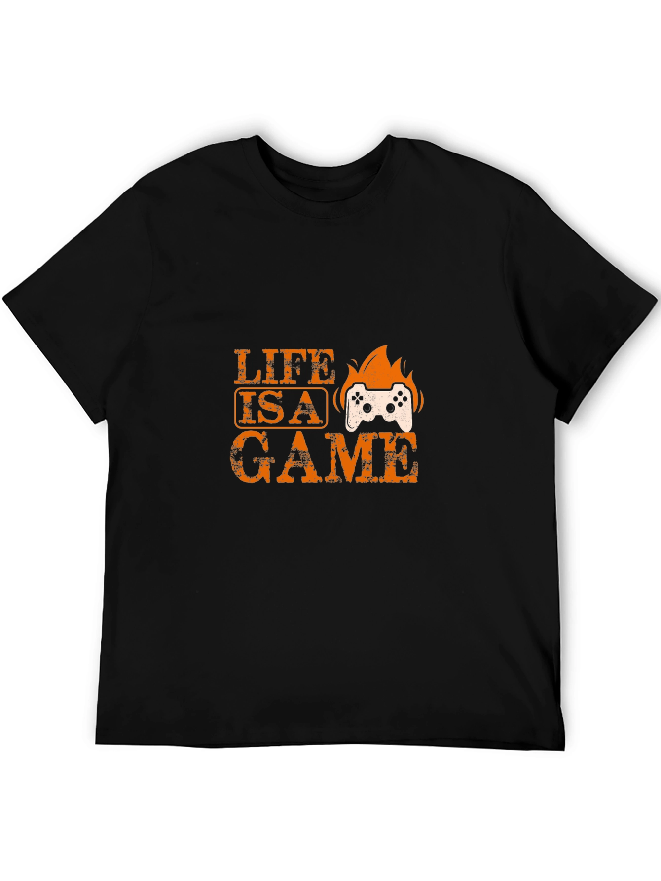 Life Is a Game Graphic Tee - Gamer T-Shirt
