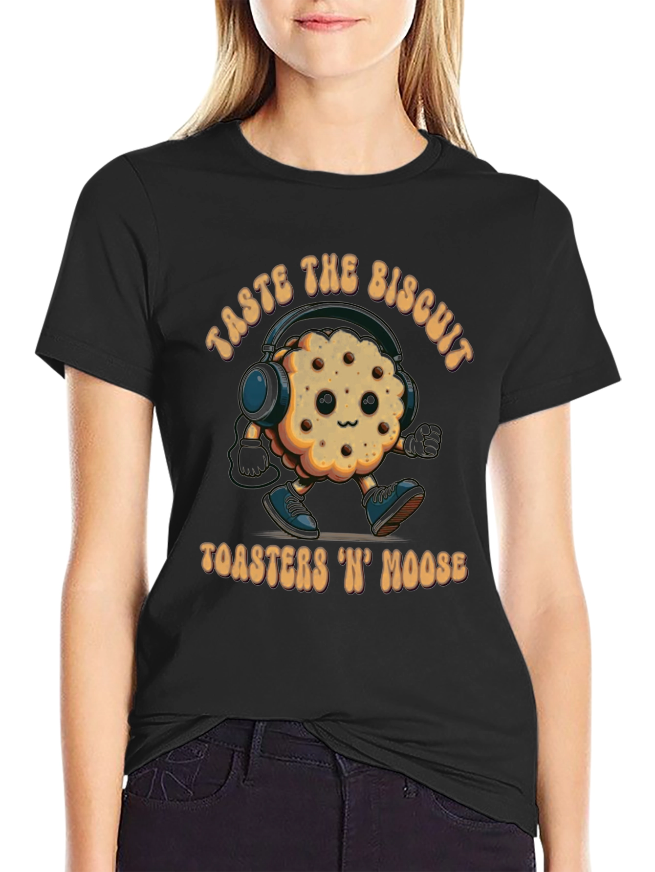 Taste the Biscuit Tee - Funny Foodie Graphic T-Shirt