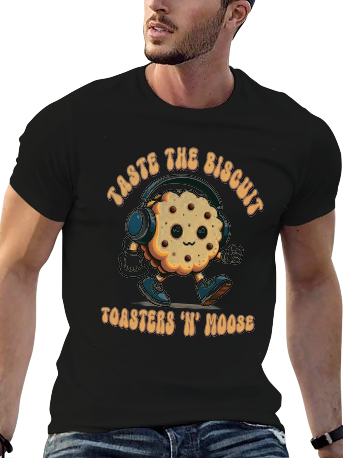 Taste the Biscuit Tee - Funny Foodie Graphic T-Shirt