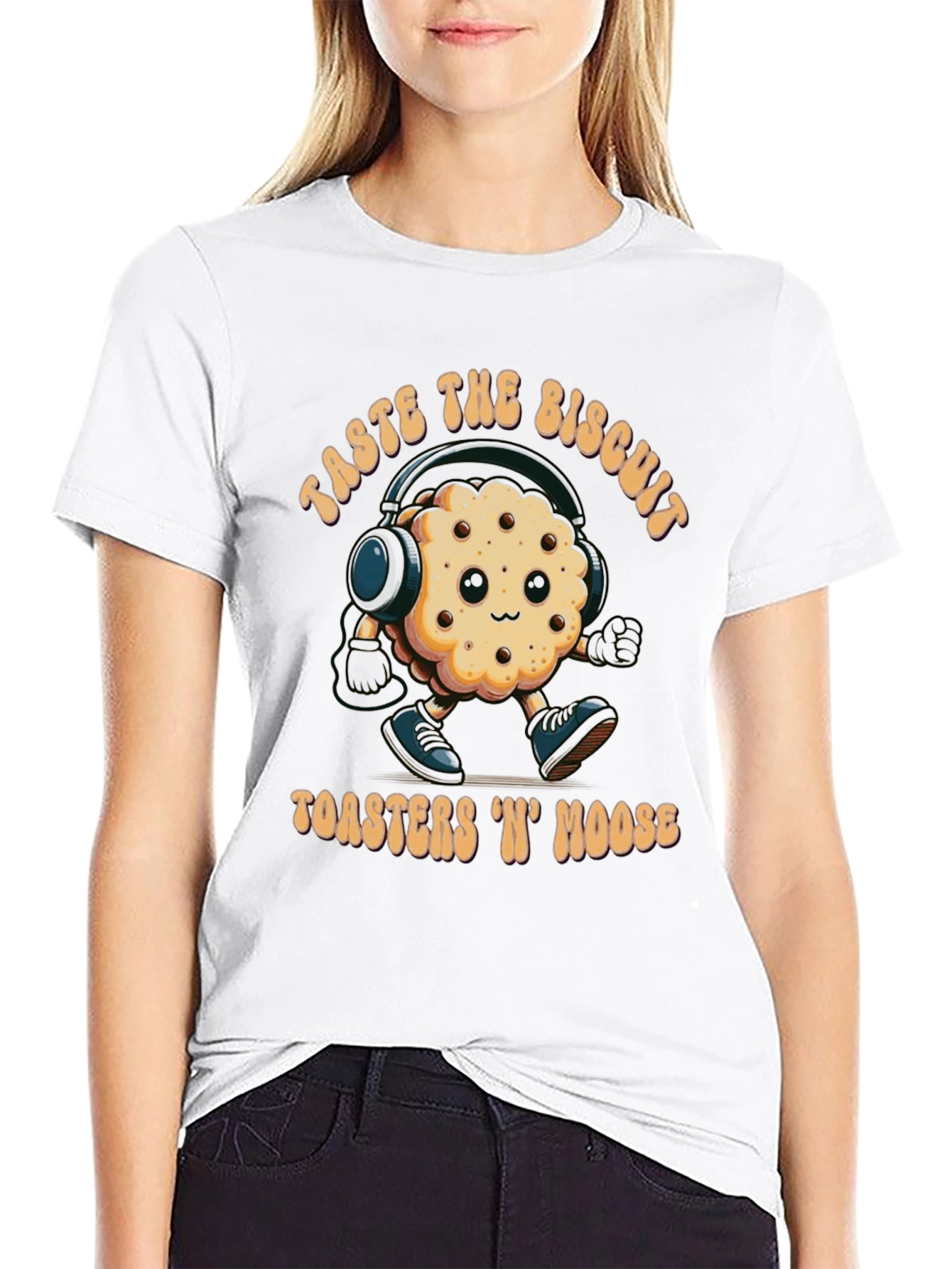 Taste the Biscuit Tee - Funny Foodie Graphic T-Shirt