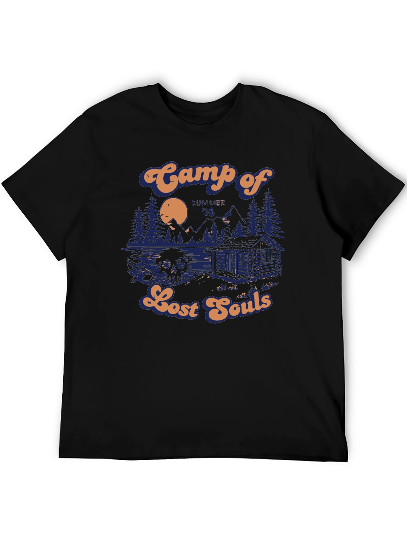 Camp of Lost Souls T-Shirt - Retro Summer 76