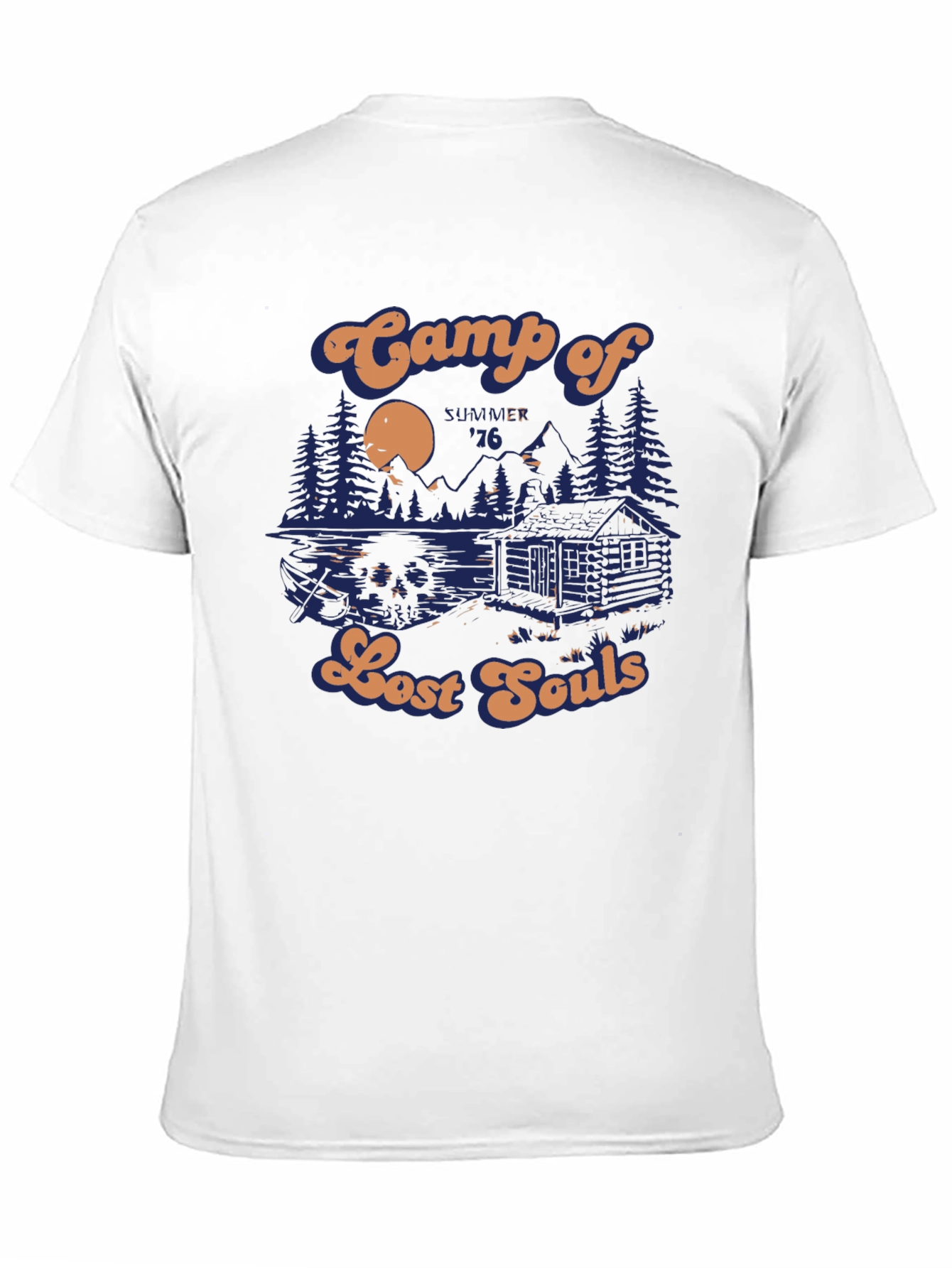 Camp of Lost Souls T-Shirt - Retro Summer 76