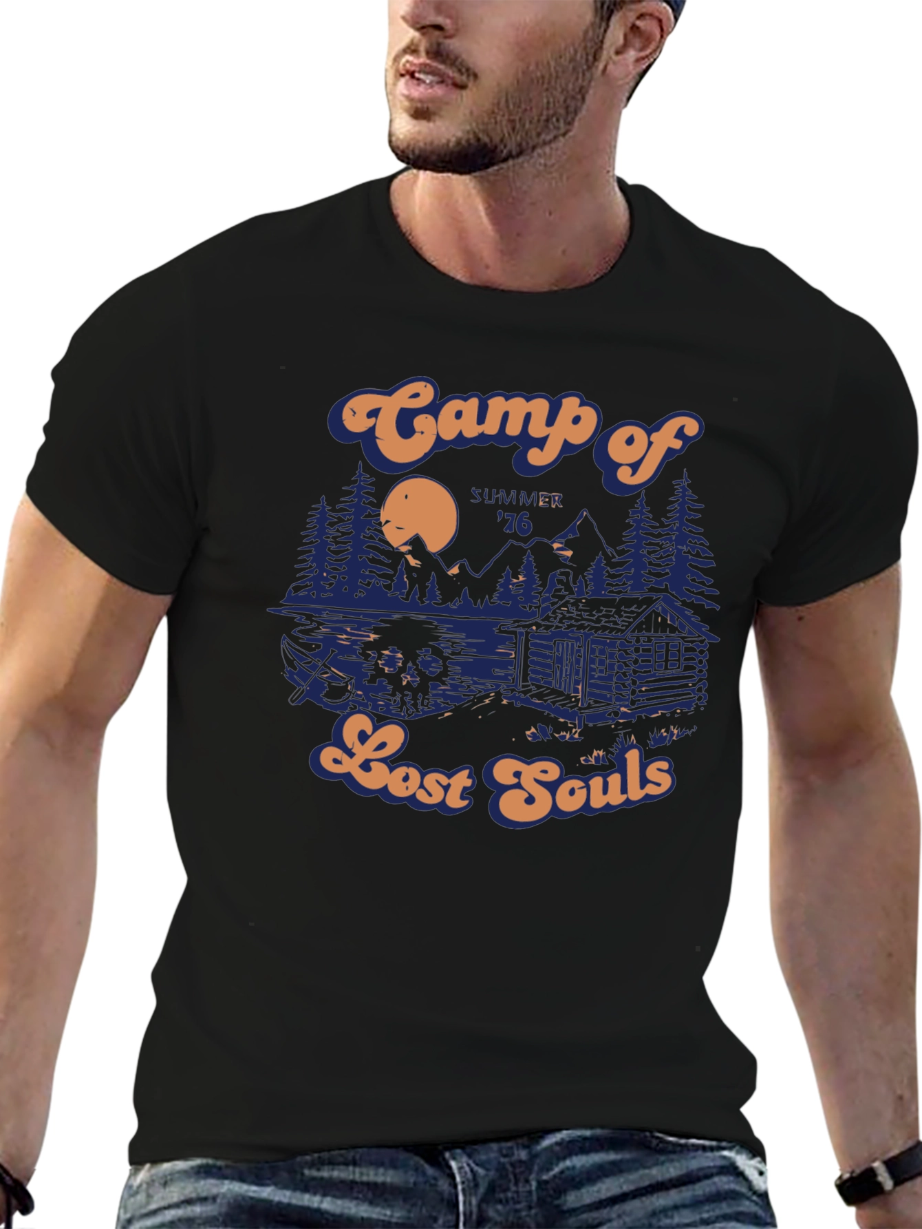 Camp of Lost Souls T-Shirt - Retro Summer 76