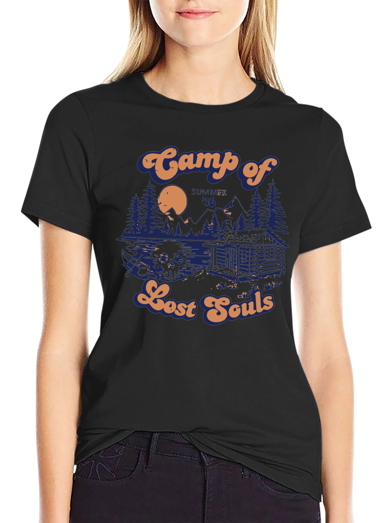 Camp of Lost Souls T-Shirt - Retro Summer 76